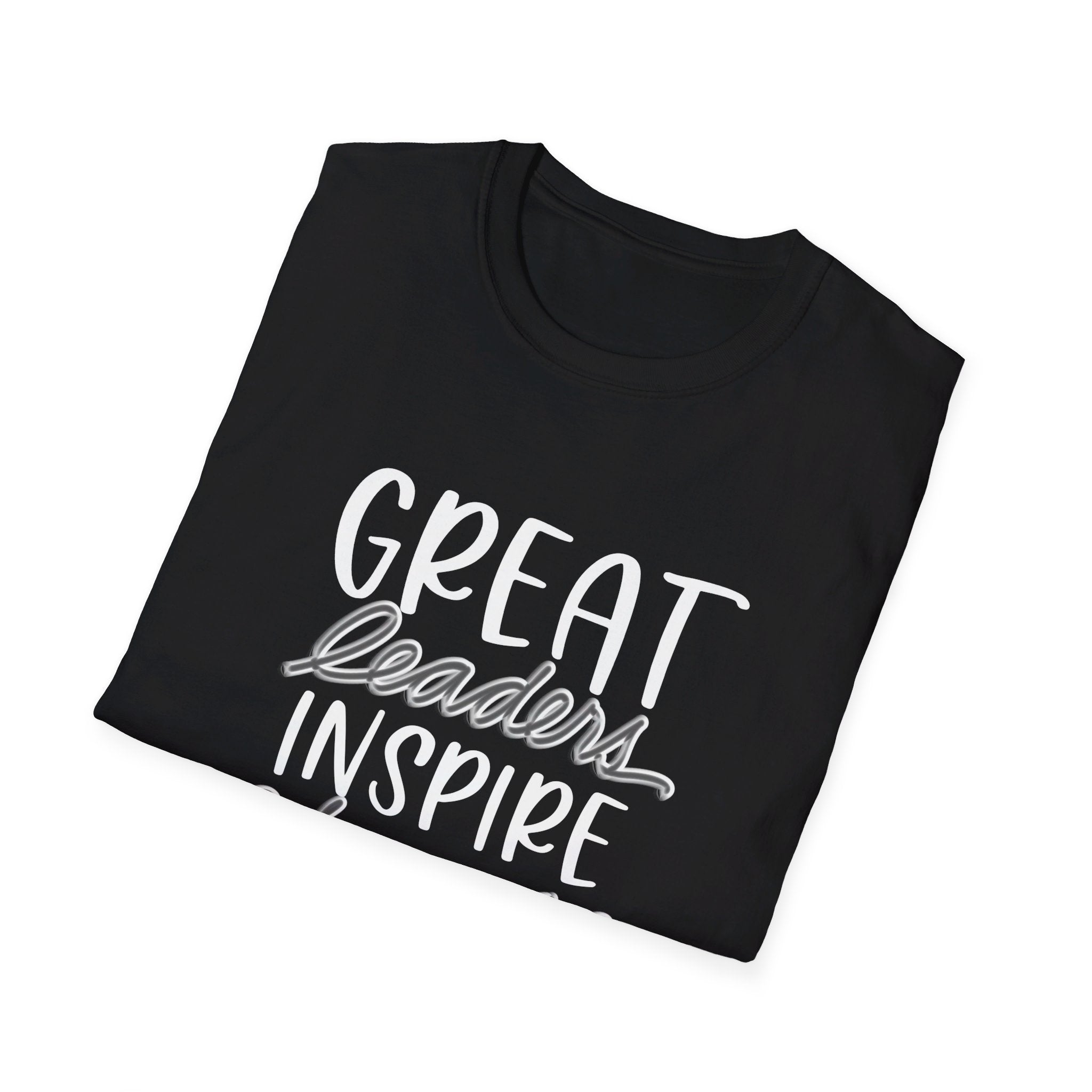 Inspire Change T-Shirt - Hand-Drawn Calligraphy