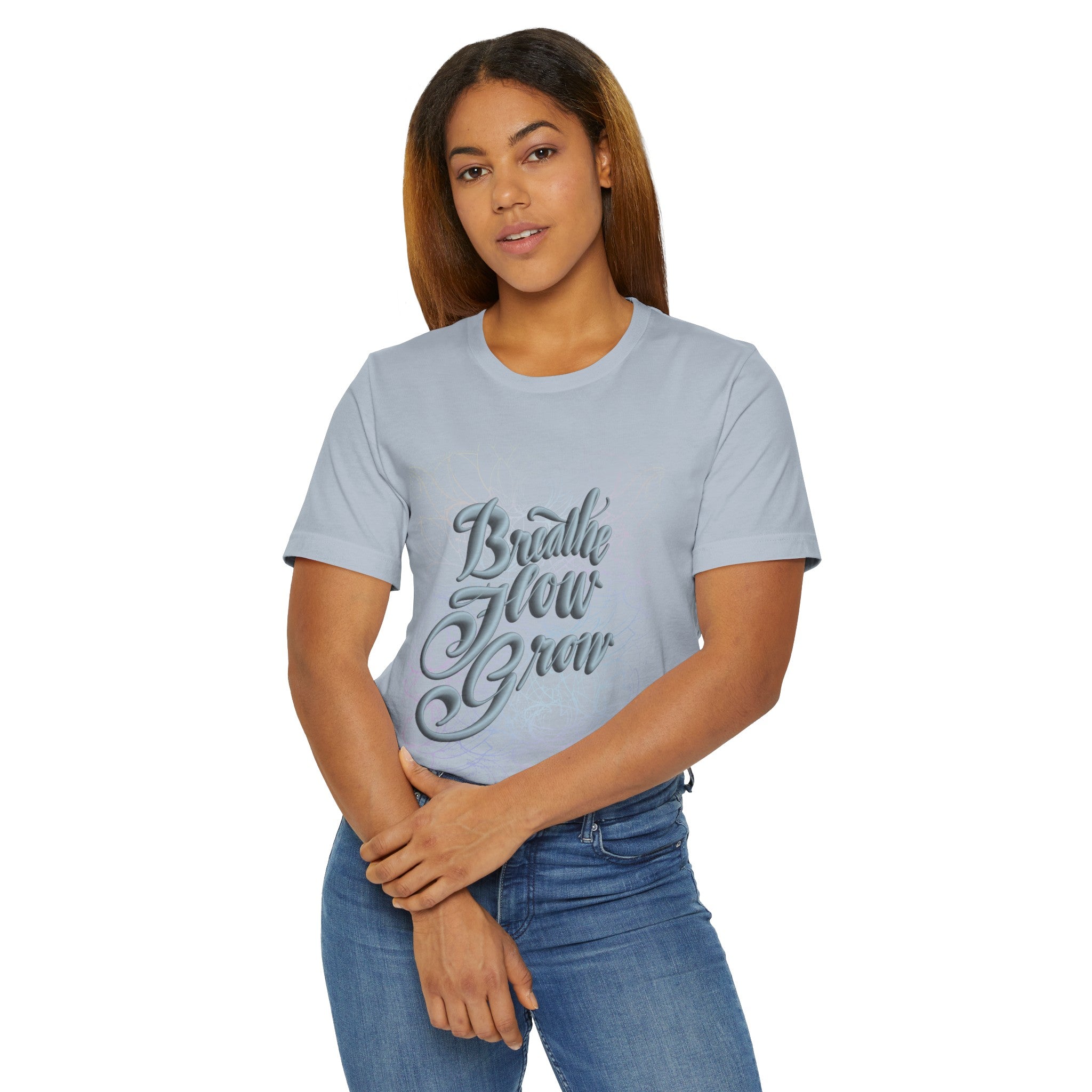 BREATHE FLOW GROW Unisex Jersey T-Shirt