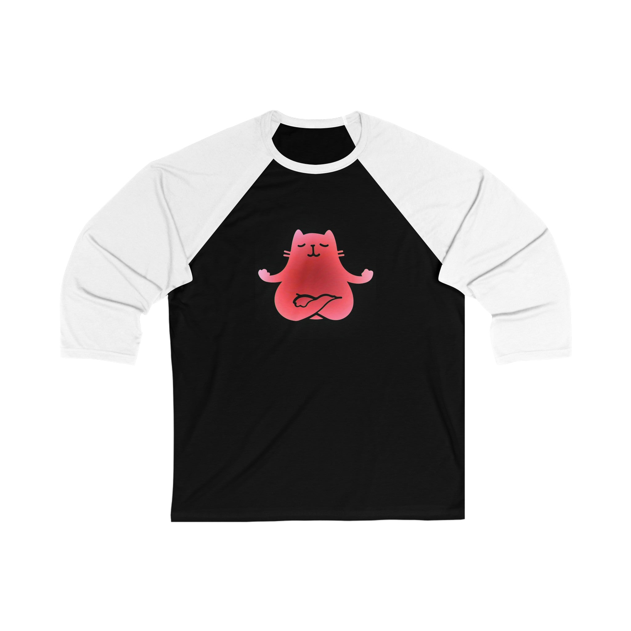 EASY SEAT CAT 3\4 Sleeve Baseball Tee