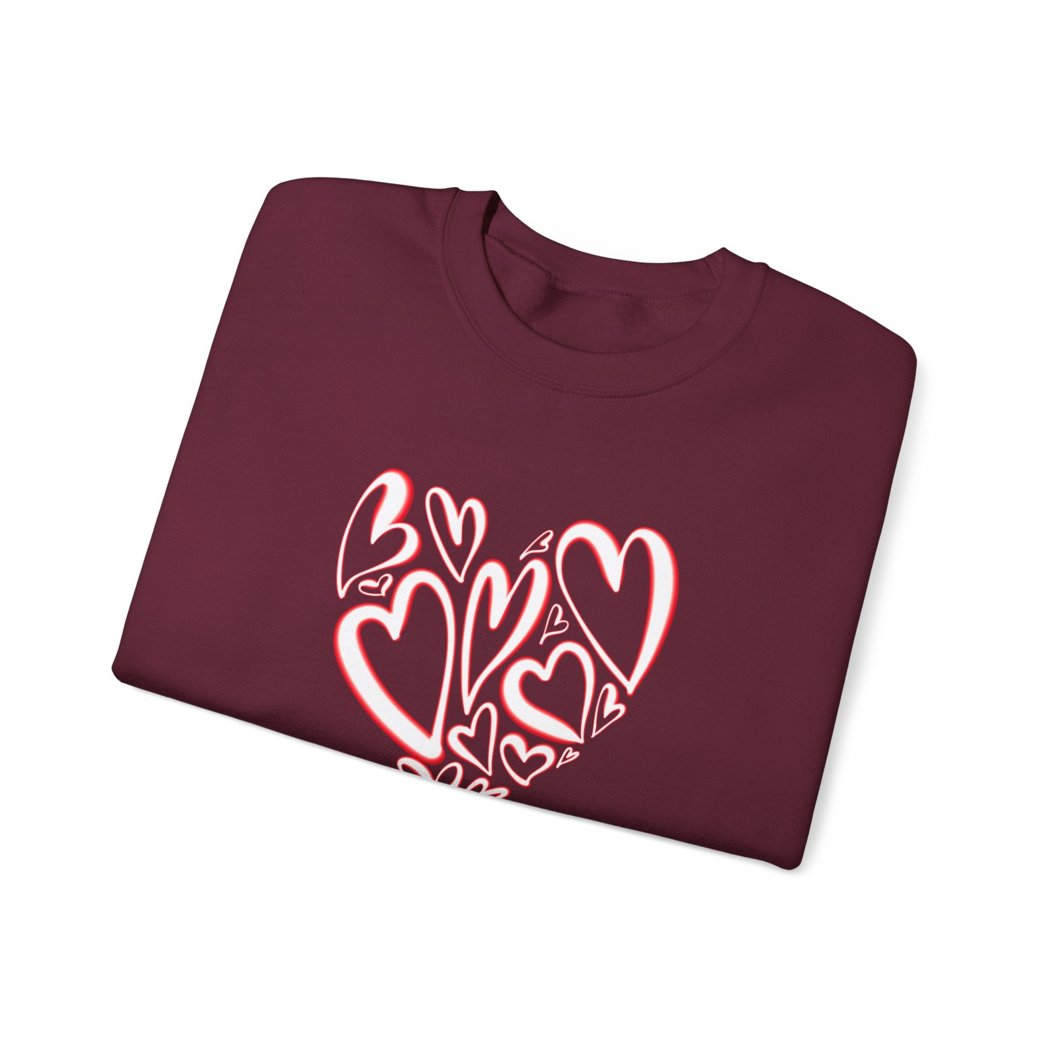 Heart Doodle Crewneck Sweatshirt