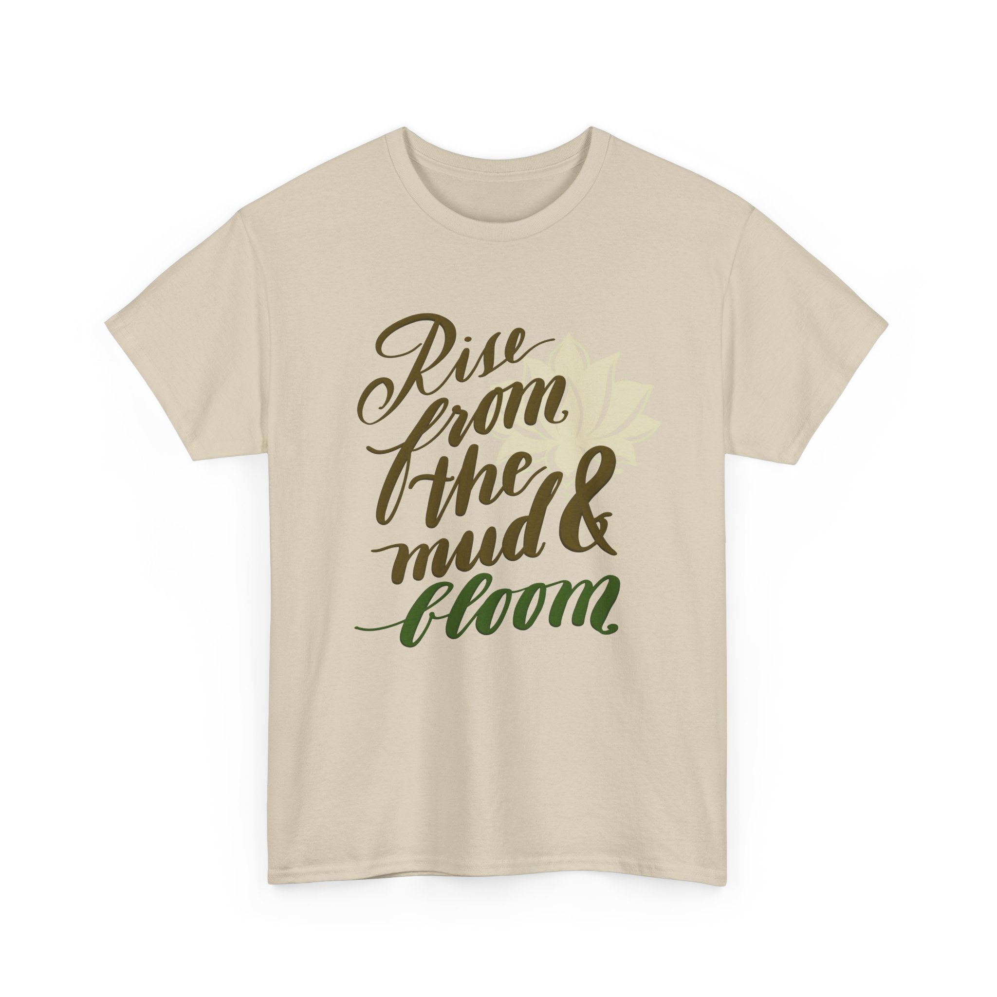 RISE FROM THE MUD Unisex Heavy Cotton Tee