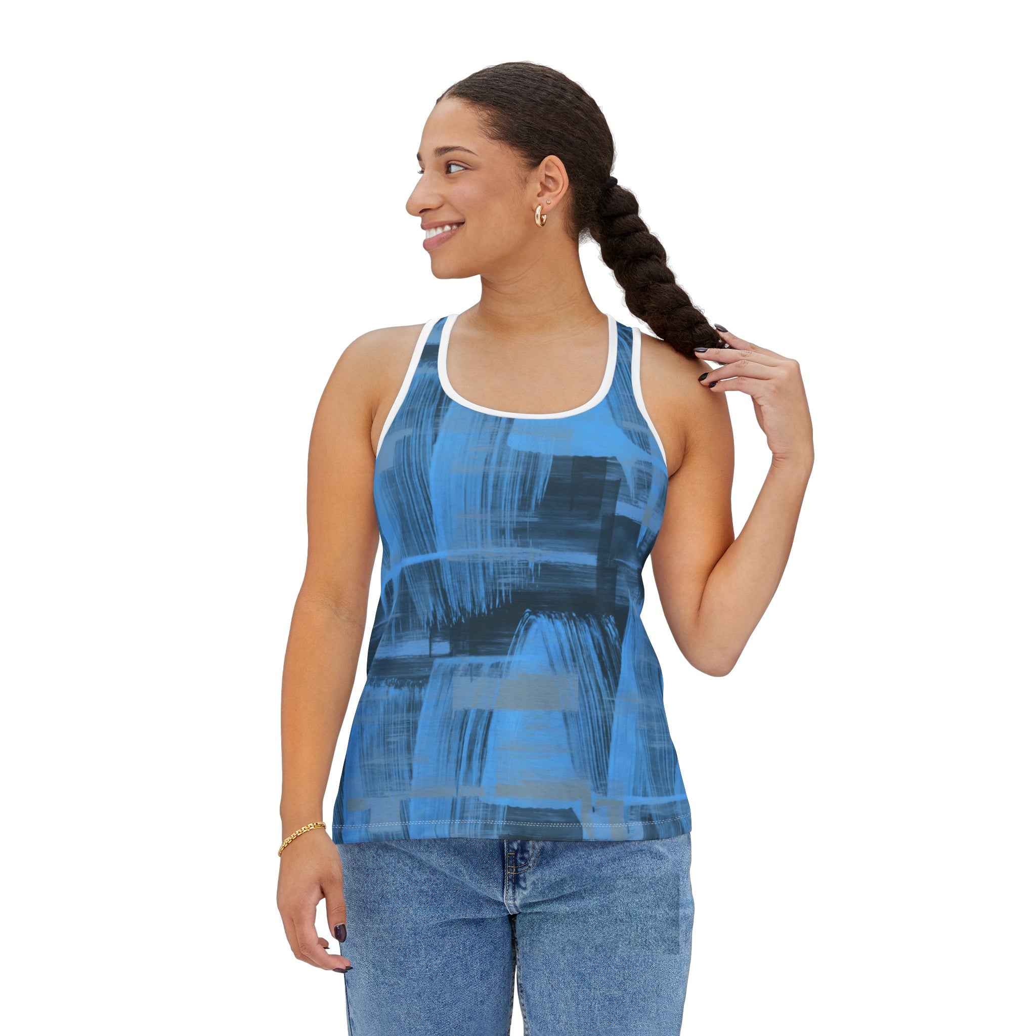 SHADES OF BLUE Women's Tank Top