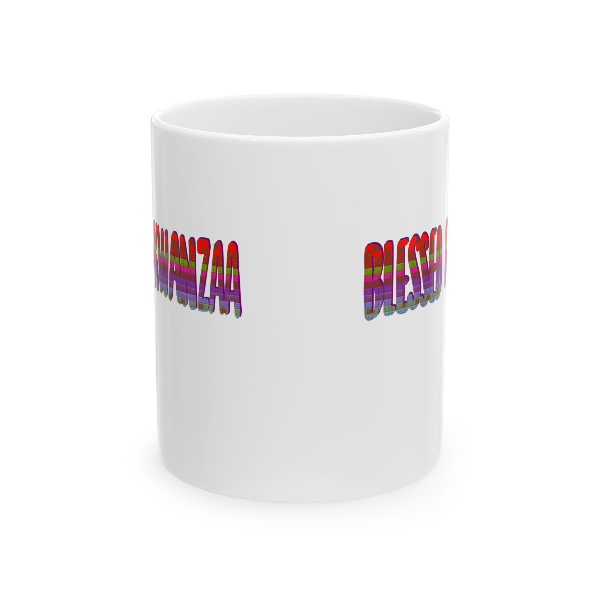 BLESSED KWANZAA Ceramic Mug, (11oz,)