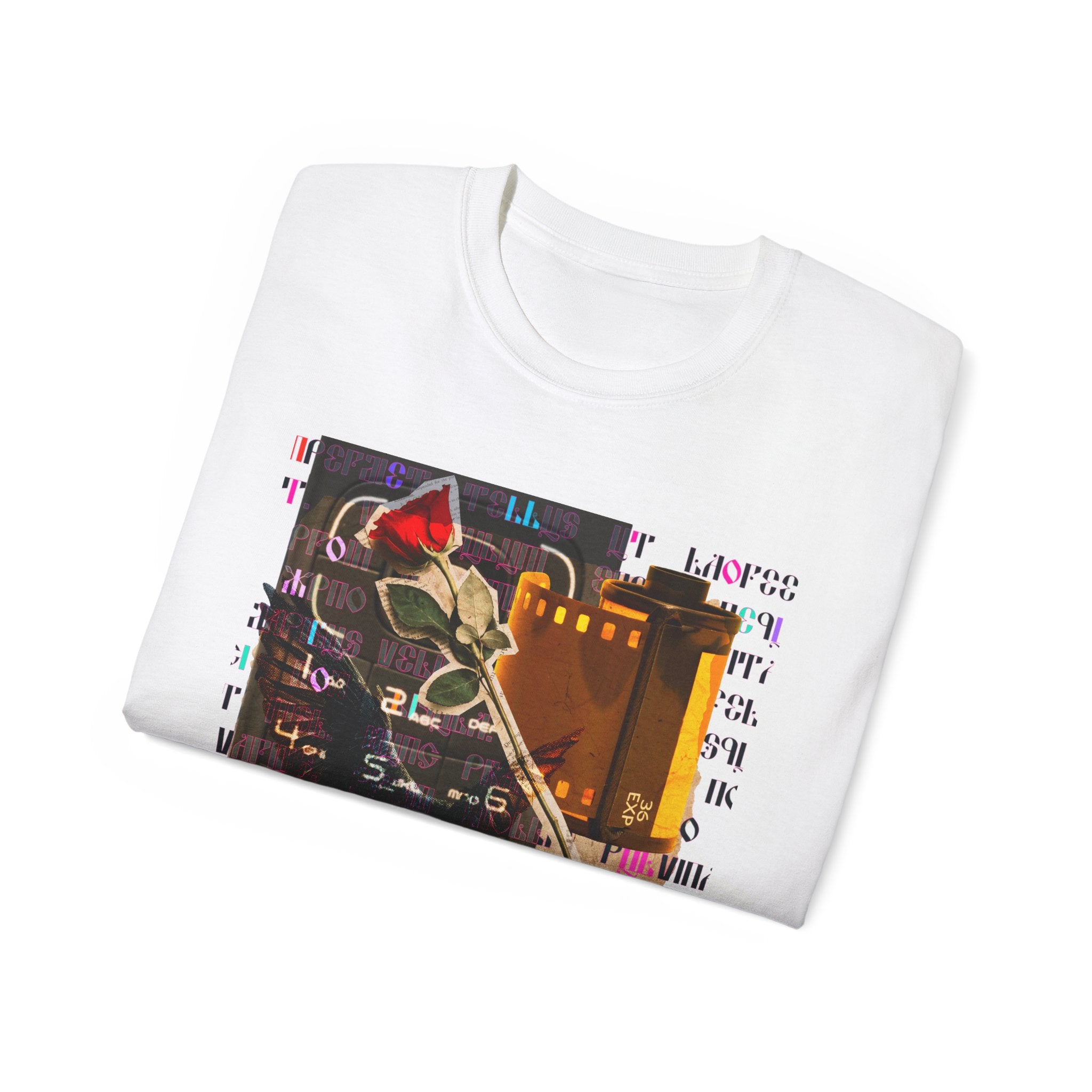 Artistic Graphic Tee, Casual Unisex Tee, Trendy Cotton T-Shirt, Unique Printed Shirt, Gift for Art Lovers, Vintage Aesthetic Fashion