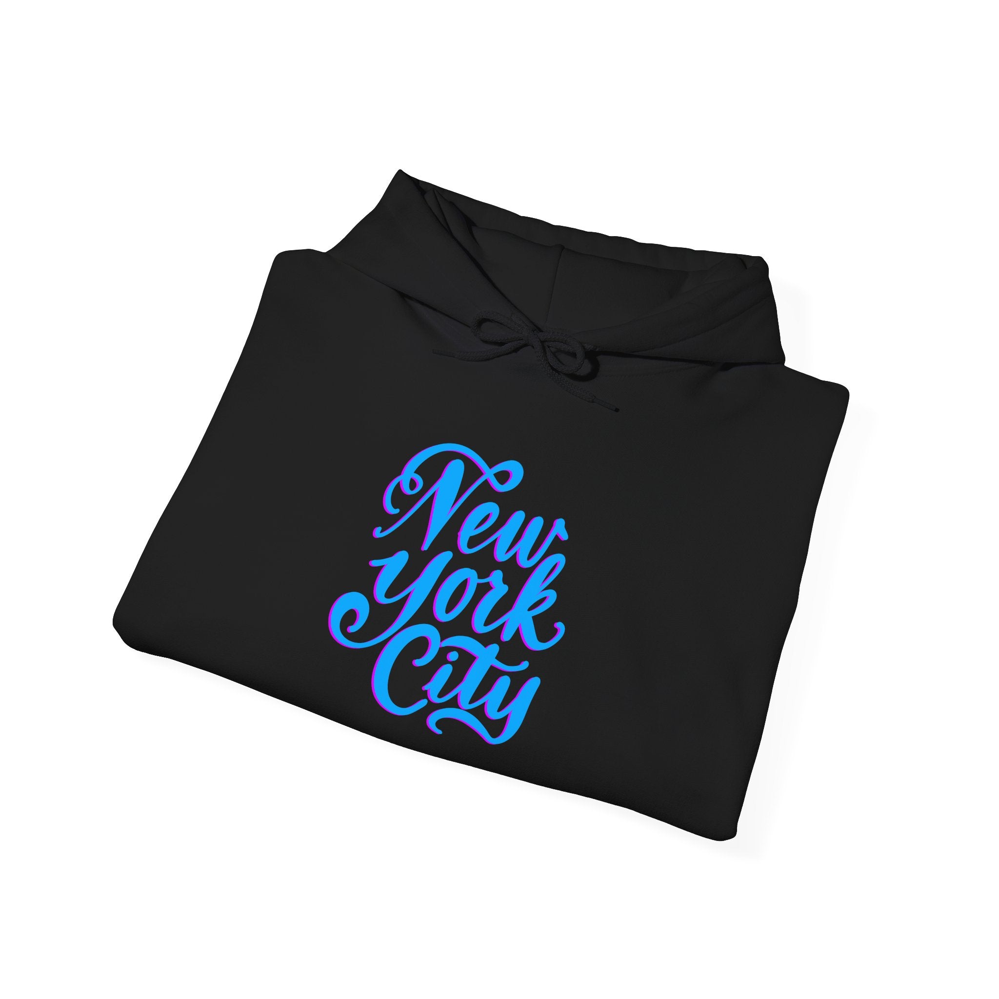 NEW YORK CITY Calligraphy Hooded Sweatshirt