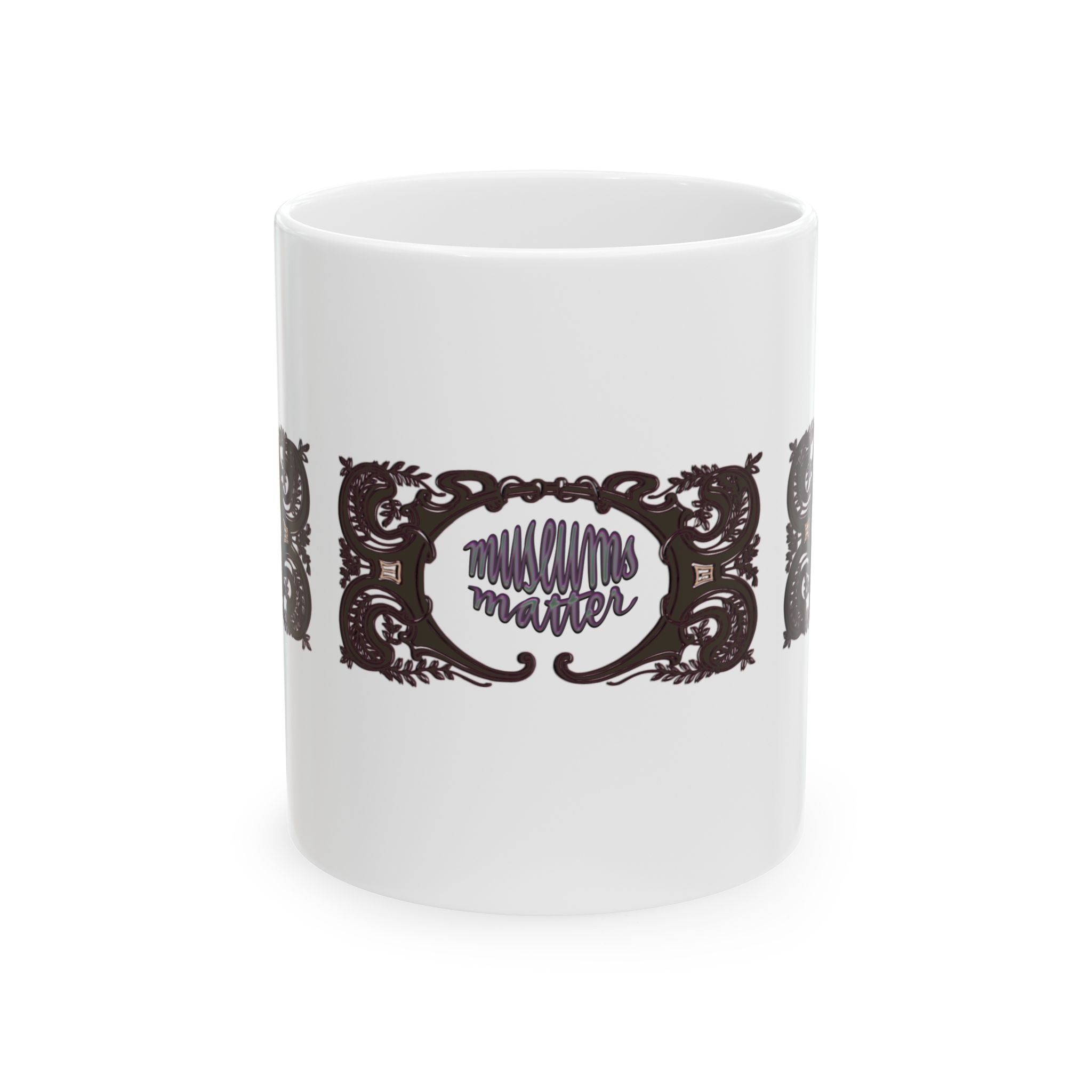 Elegant Museums Matter Ceramic Mug - Perfect for Coffee Lovers, Gift for Friends, Motivational Decor, Home & Office Essentials