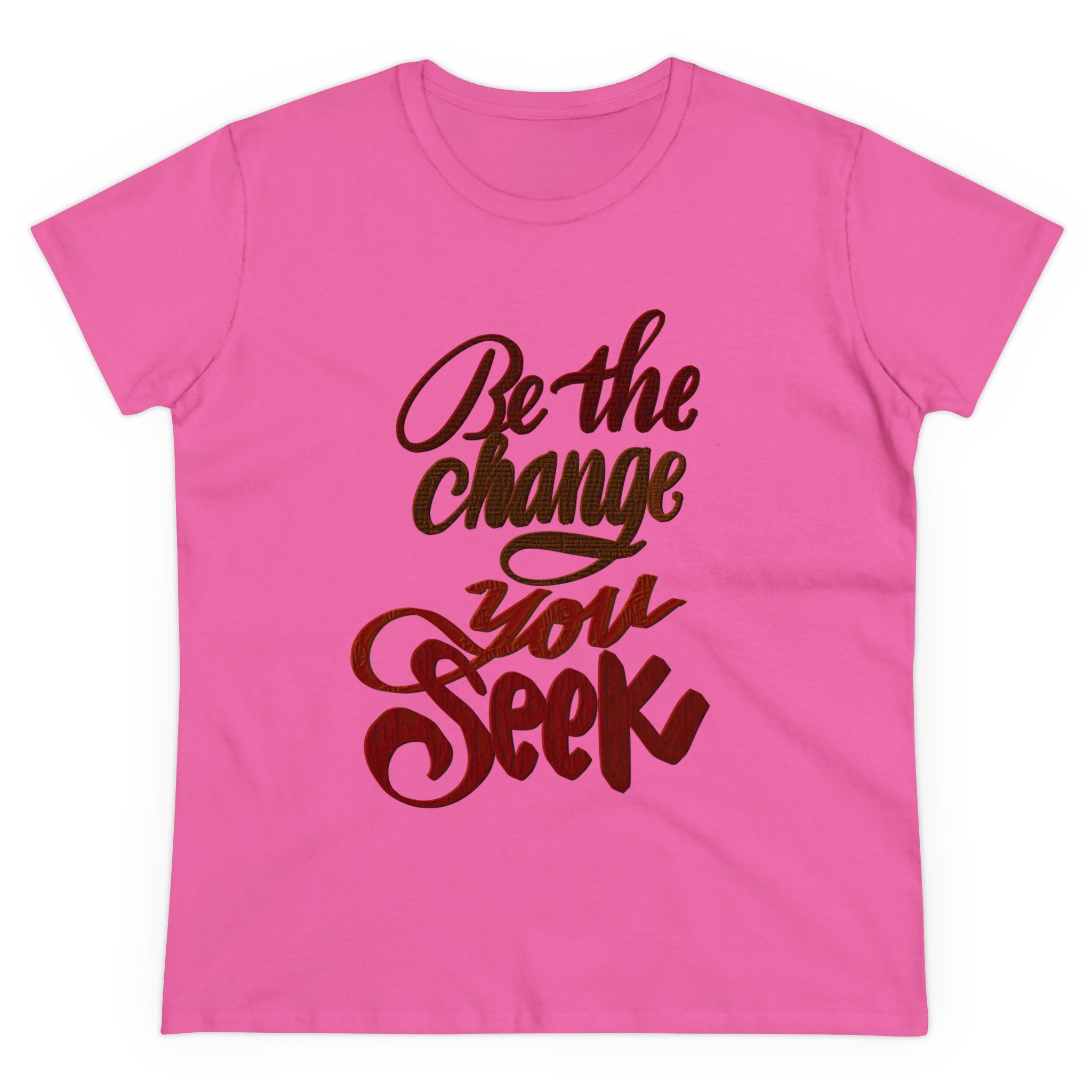 BE THE CHANGE Midweight Cotton Tee