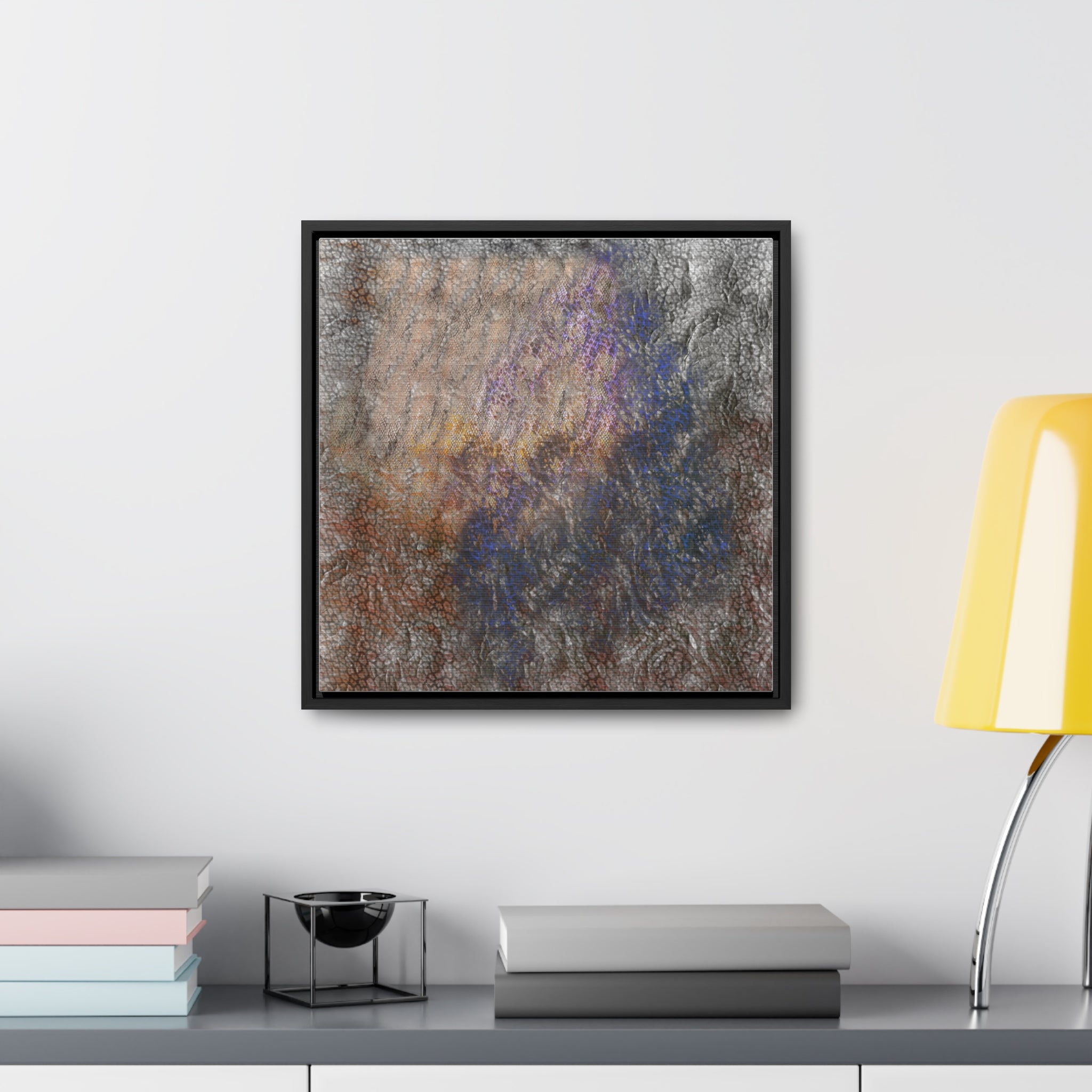 THROUGH A GLASS DARKLY Gallery Canvas Wraps, Square Frame