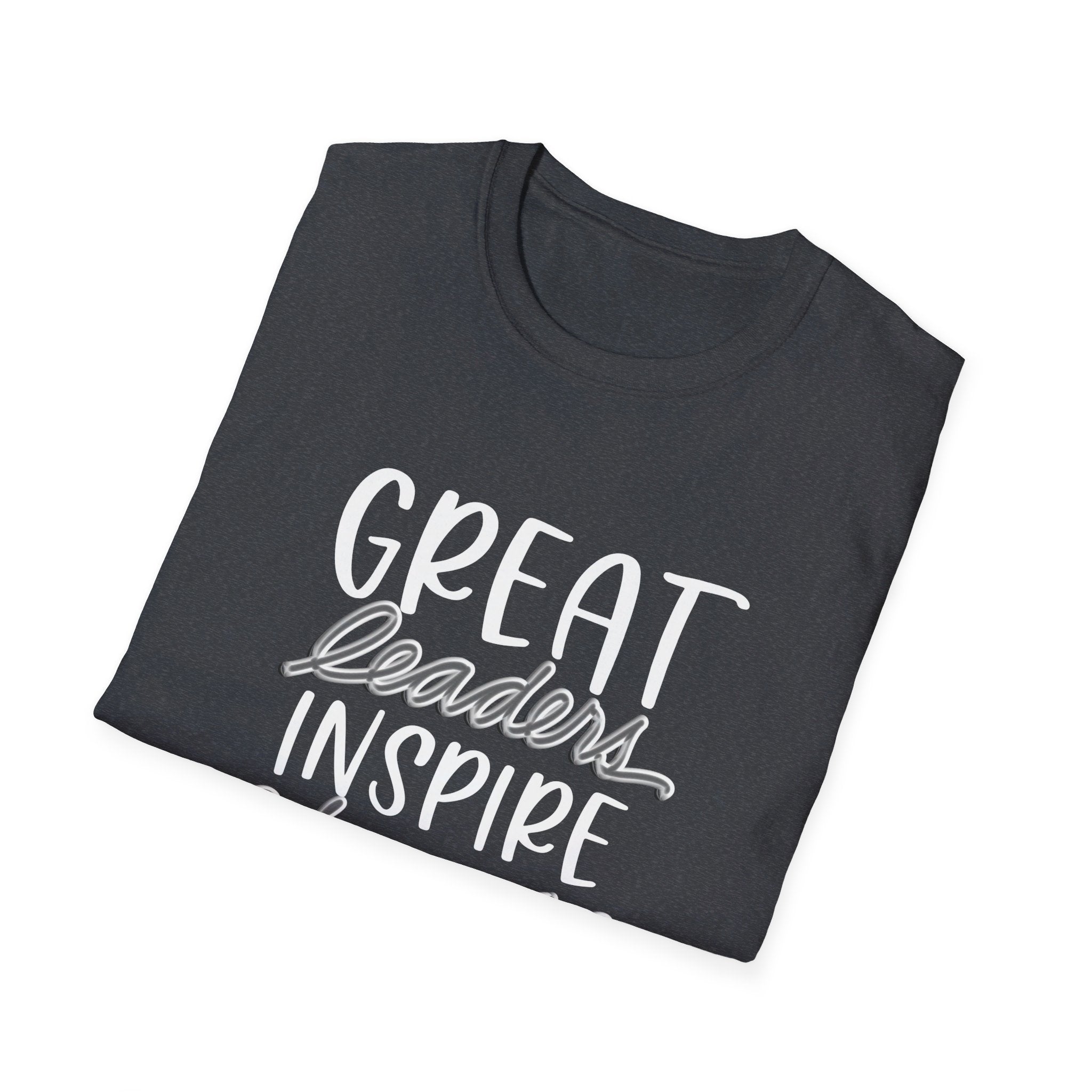 Inspire Change T-Shirt - Hand-Drawn Calligraphy