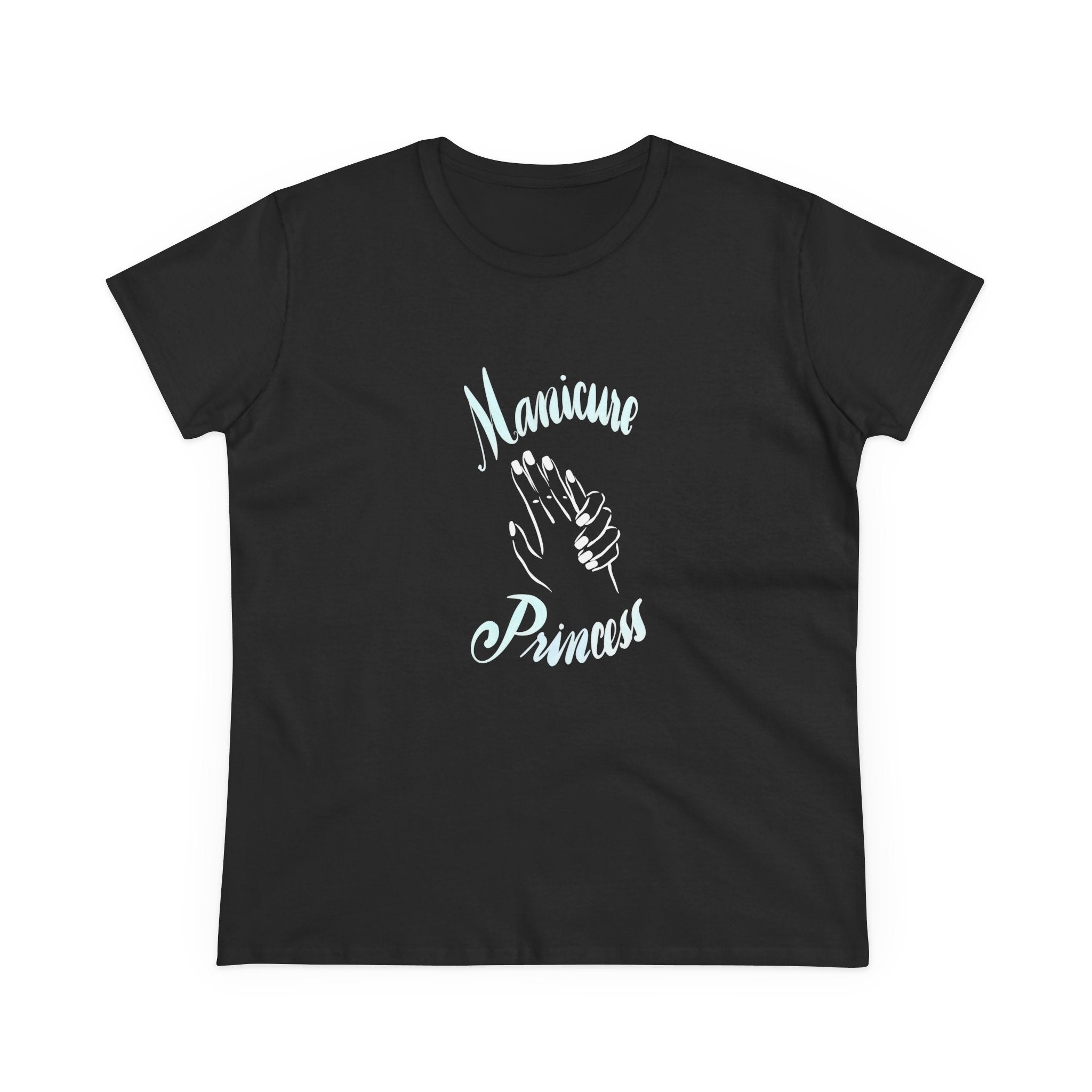 Manicure Princess Cotton Tee for Nail Enthusiasts