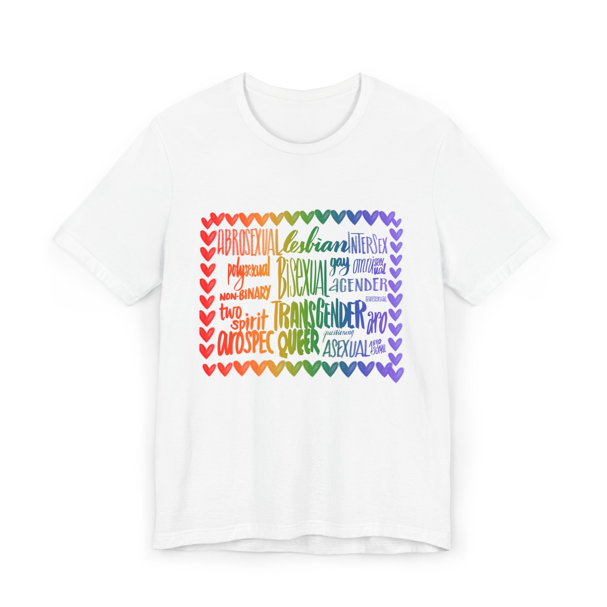 LGBTQIA+ Unisex Jersey T-Shirt