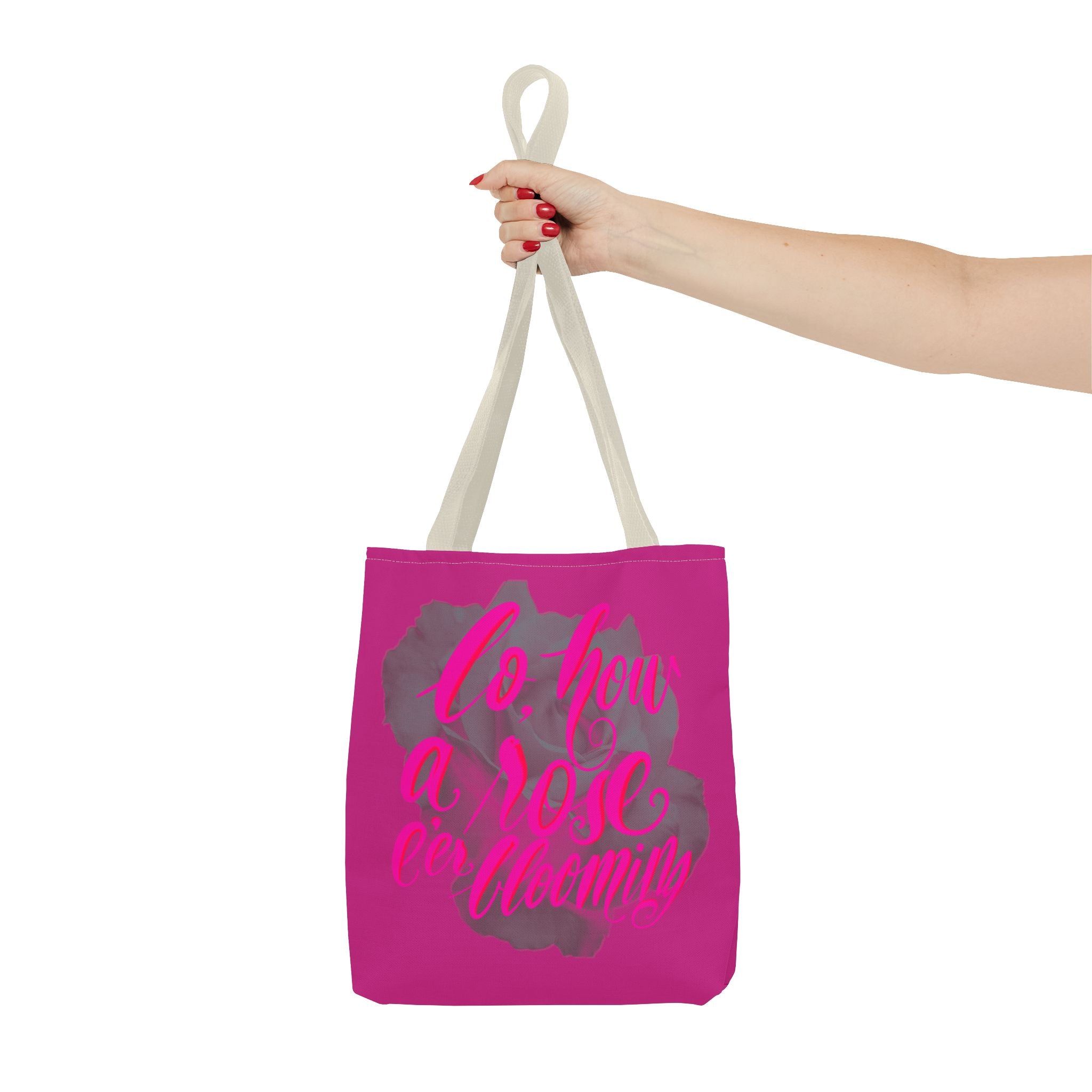 LO HOW A ROSE Tote Bag