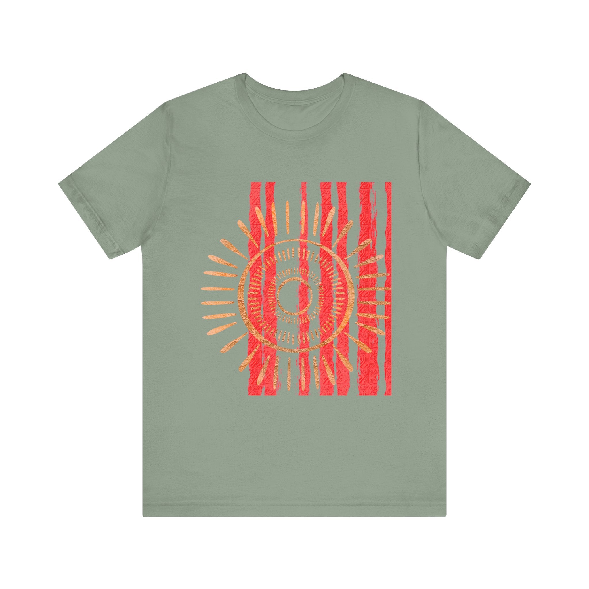 Sunrise Vibes Unisex Jersey Short Sleeve Tee - Bright Summer Graphic Design