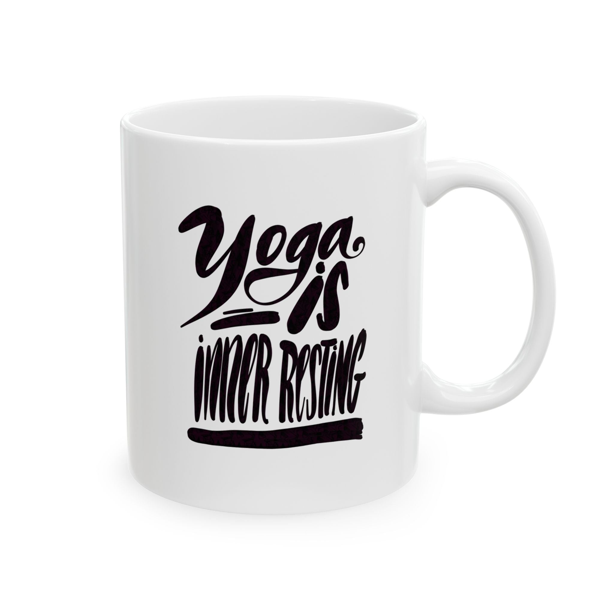 YOGA IS INNER RESTING, (11oz,)