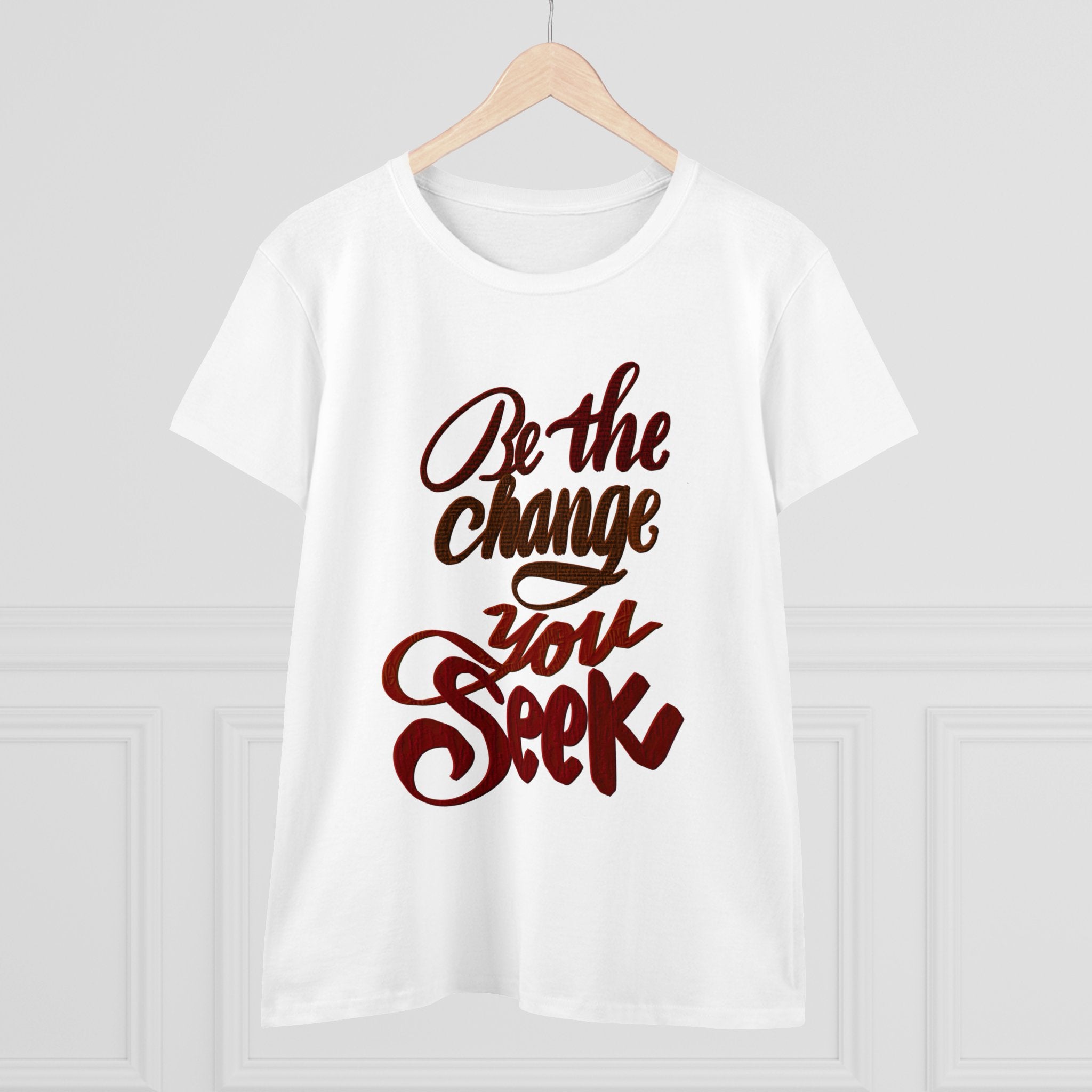 BE THE CHANGE Midweight Cotton Tee