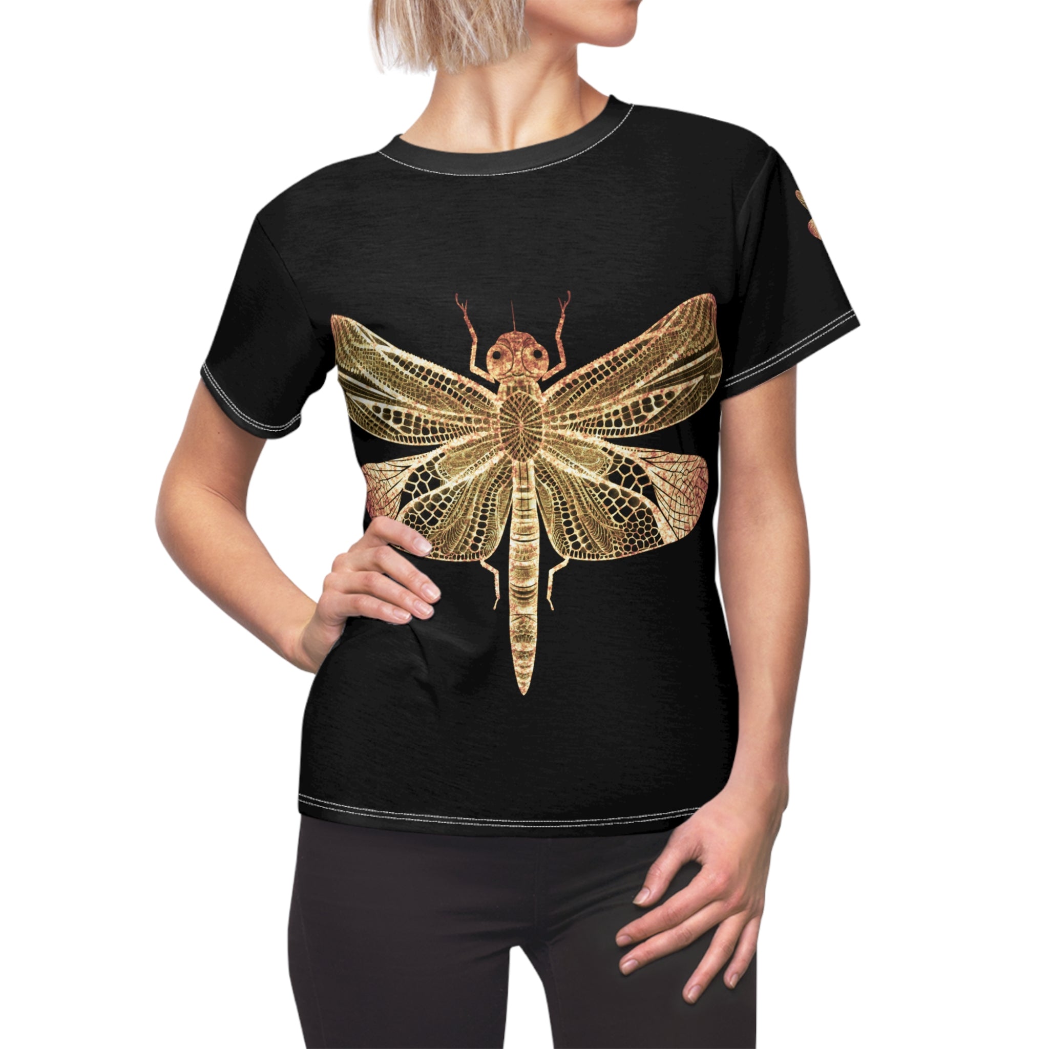 DRAGONFLY Women's Cut & Sew Tee (AOP)