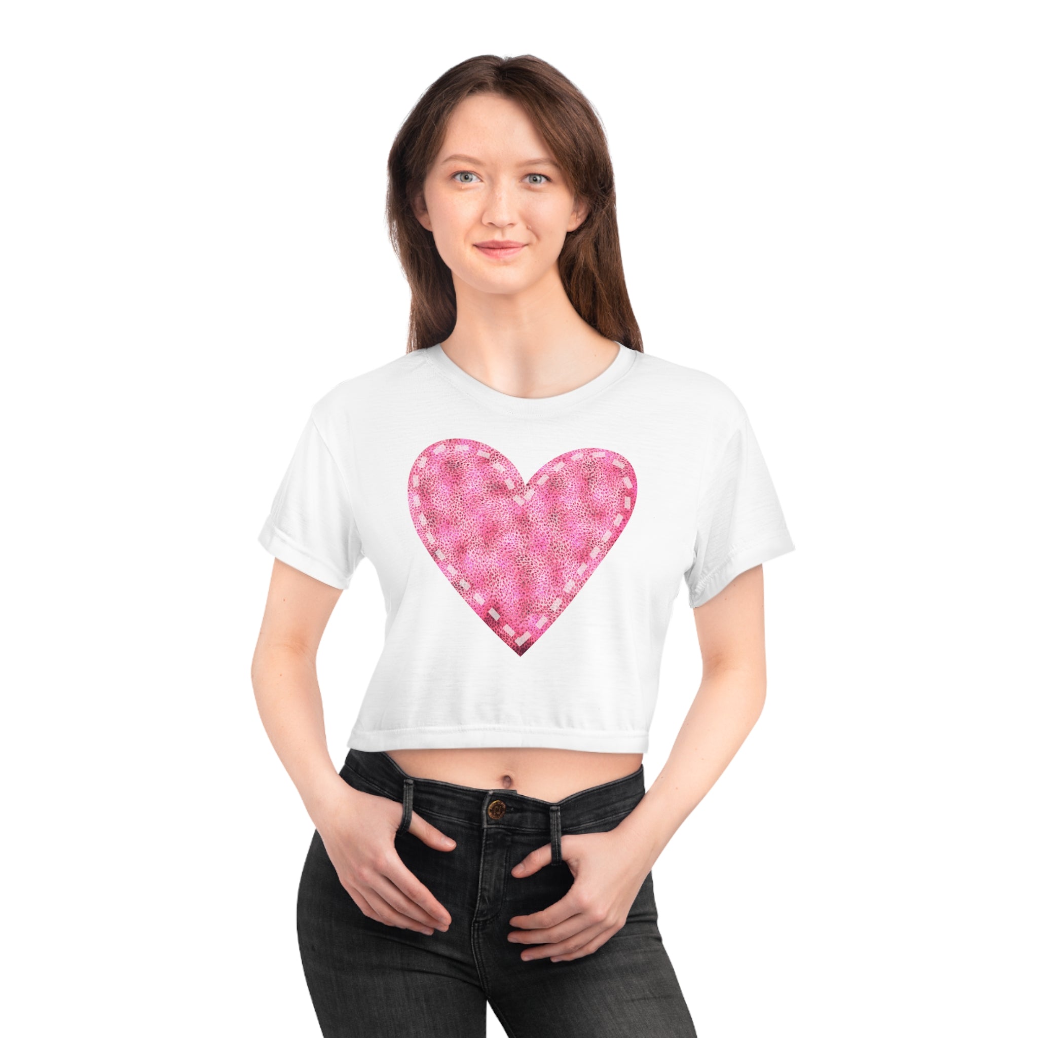 SIMPLY LOVE Crop Tee