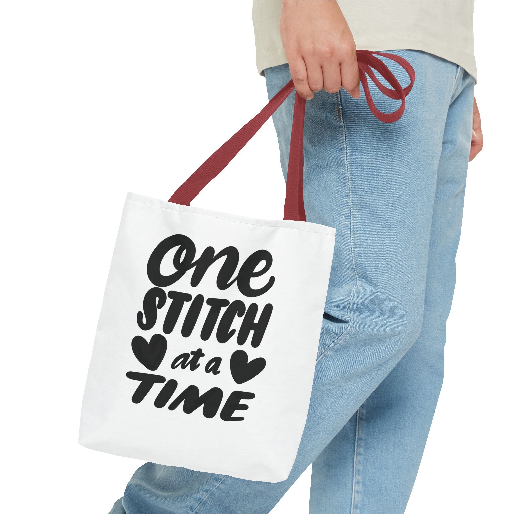 ONE STITCH AT A TIME TOTE