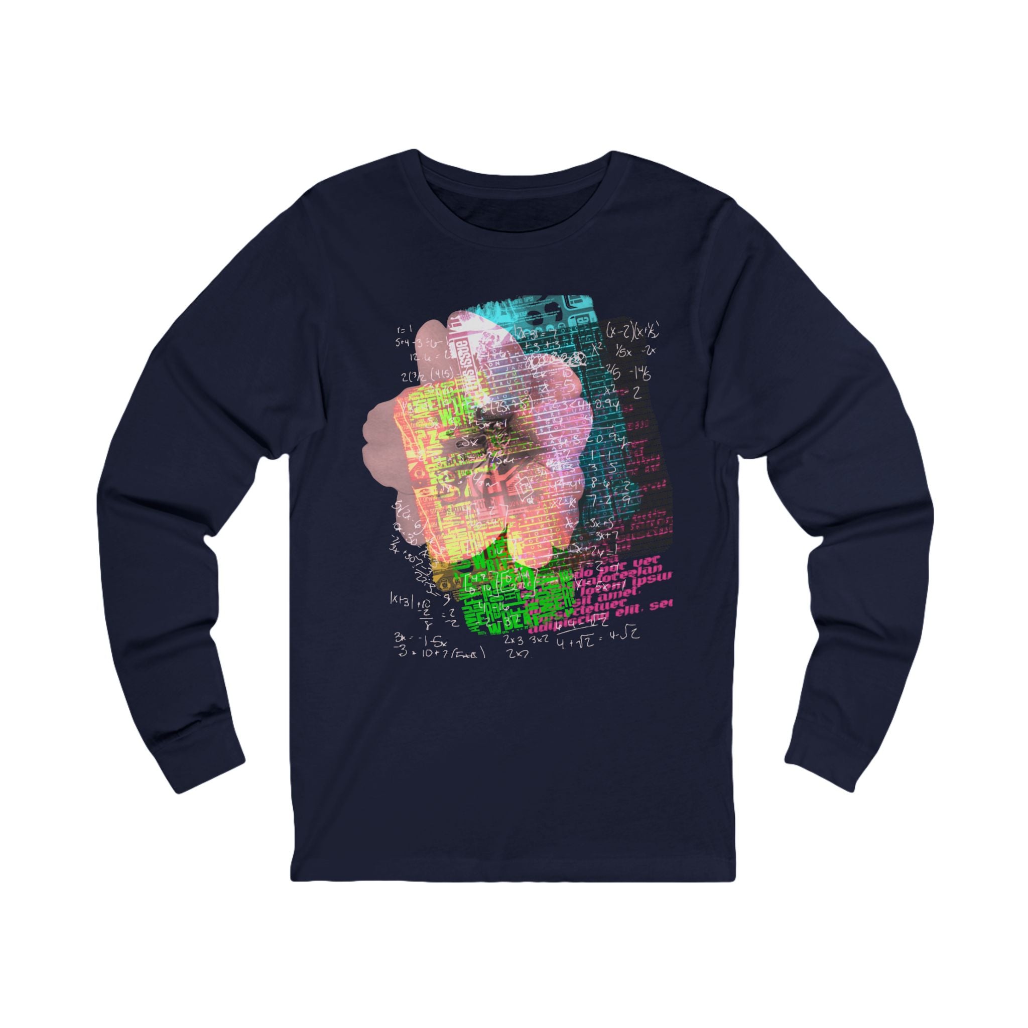 FLORAL SCHOLAR Long Sleeve Tee