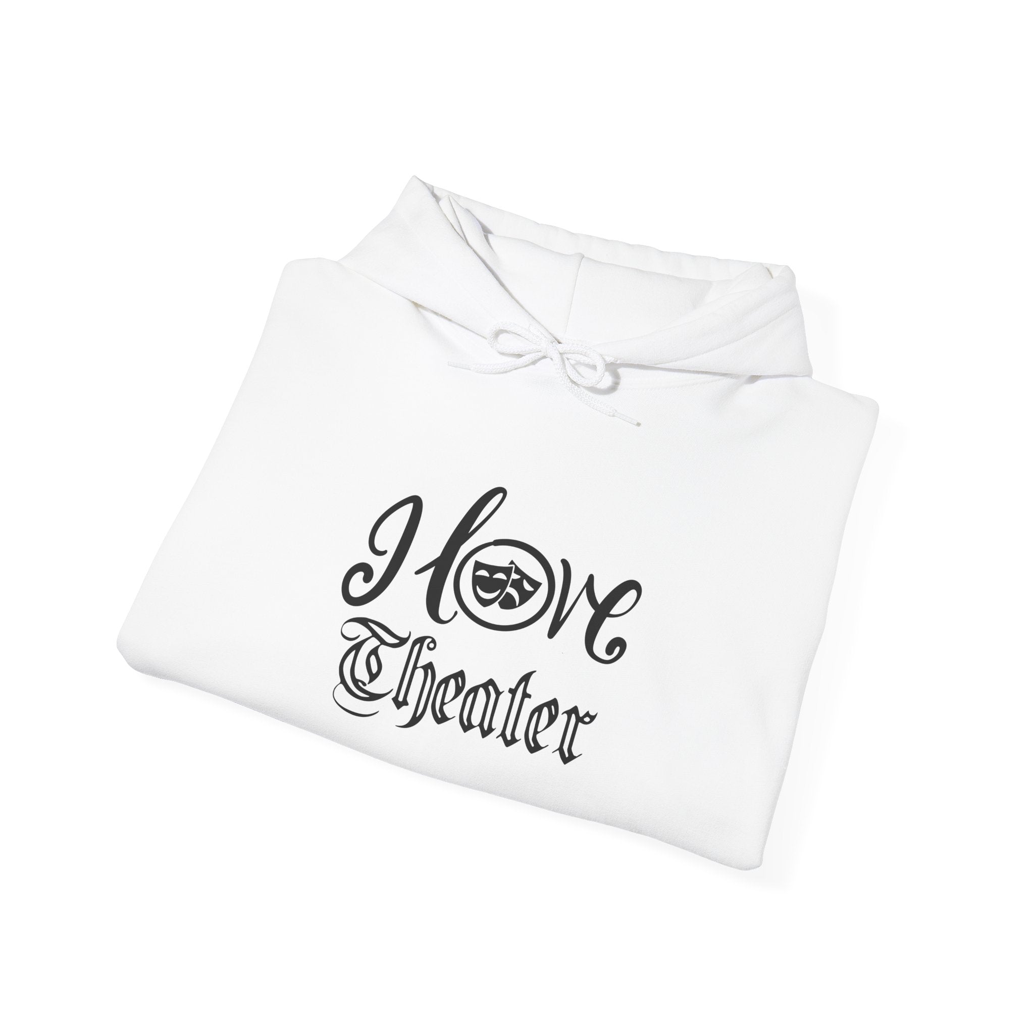 I LOVE THEATER Heavy Blend™ Hooded Sweatshirt