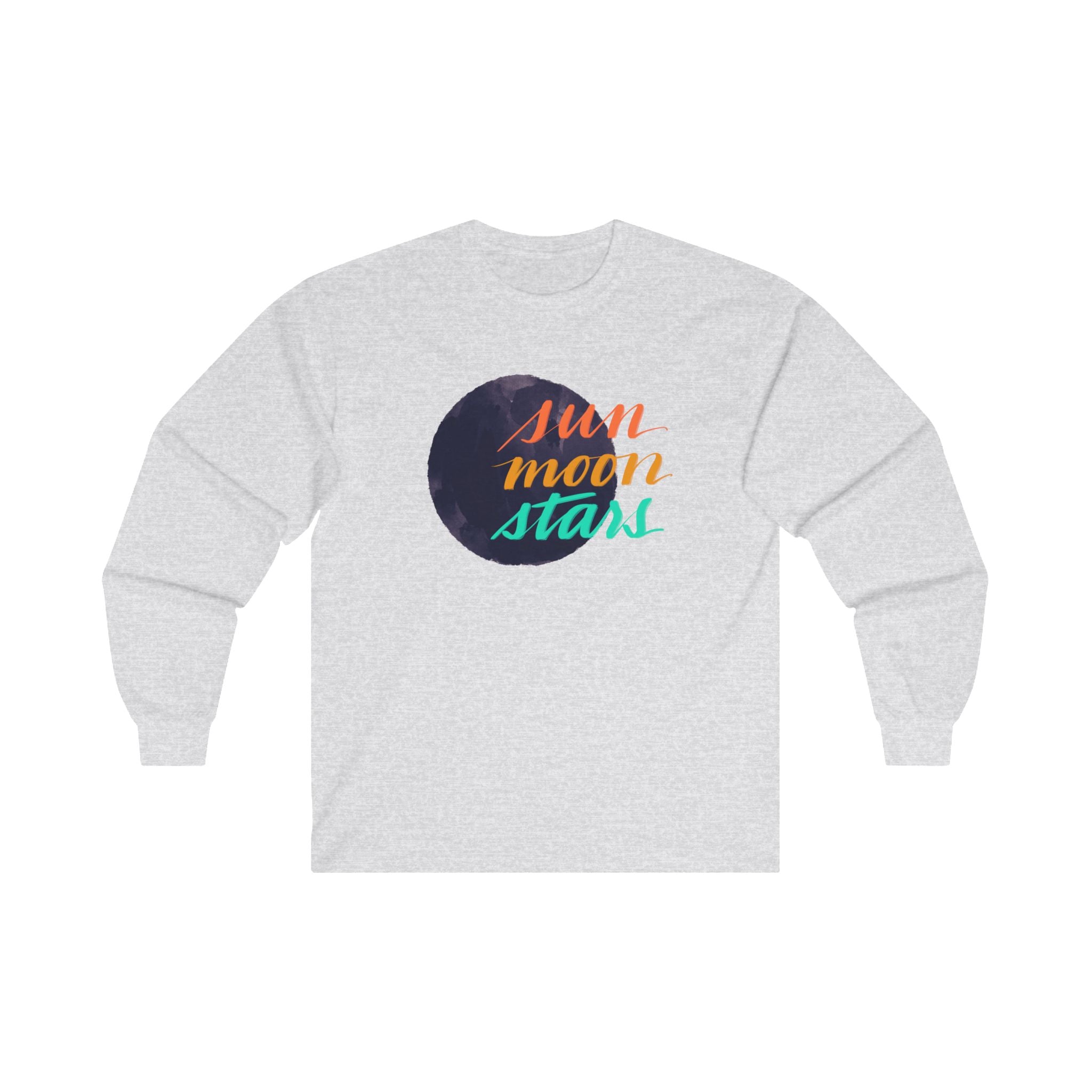 SUN MOON STARS Long Sleeve Tee