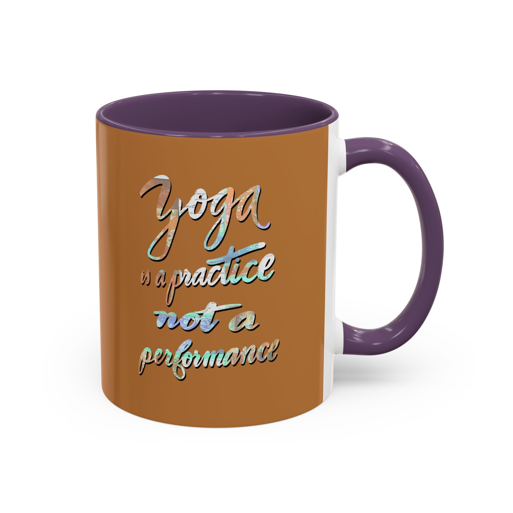 Yoga is a Practice mug