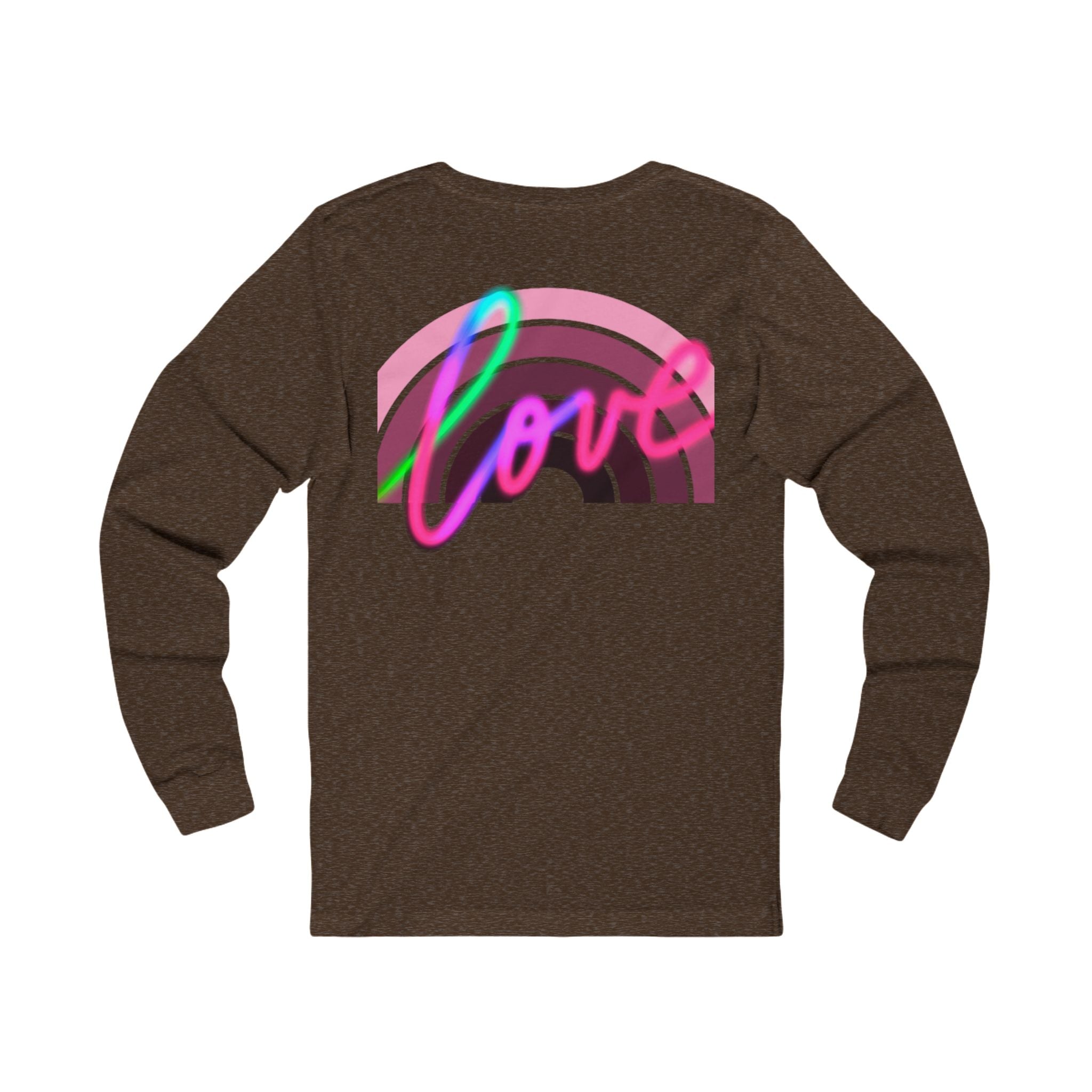 LOVE (FRONT AND BACK) Long Sleeve Tee