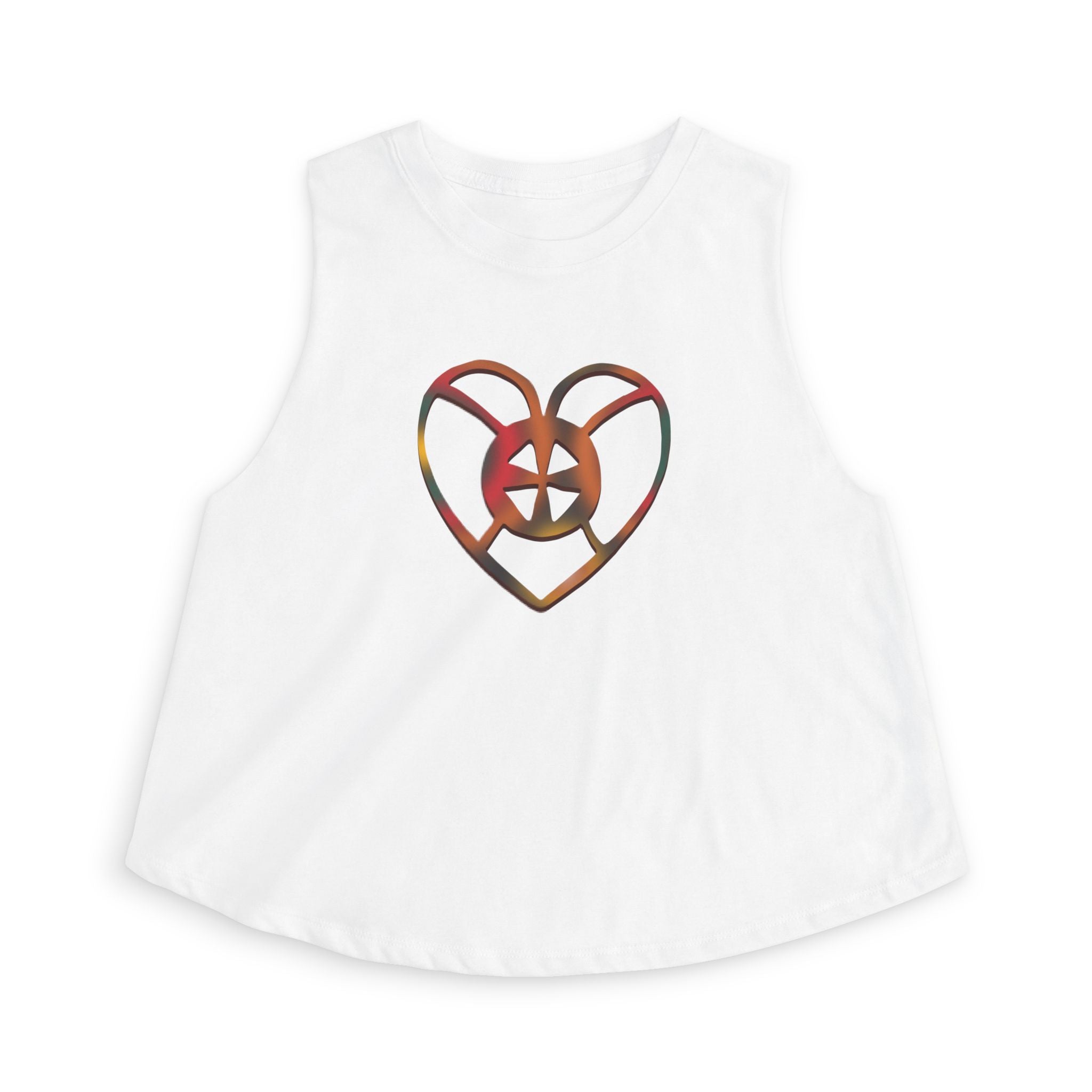 Heart Crop Top —Africana Love Tank