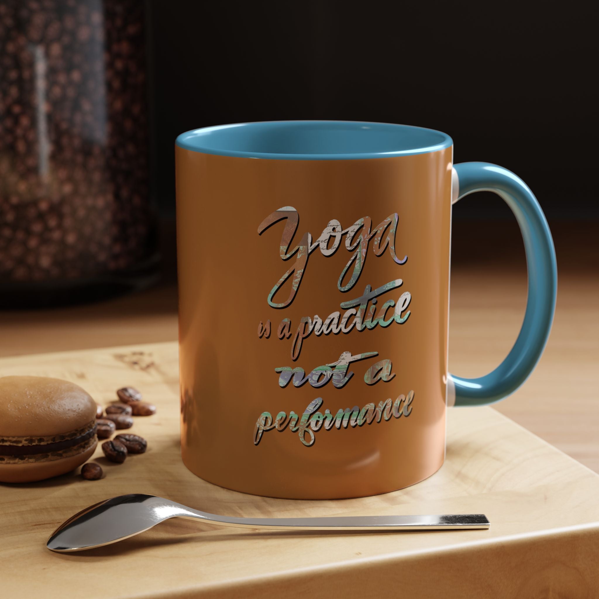 Yoga is a Practice mug