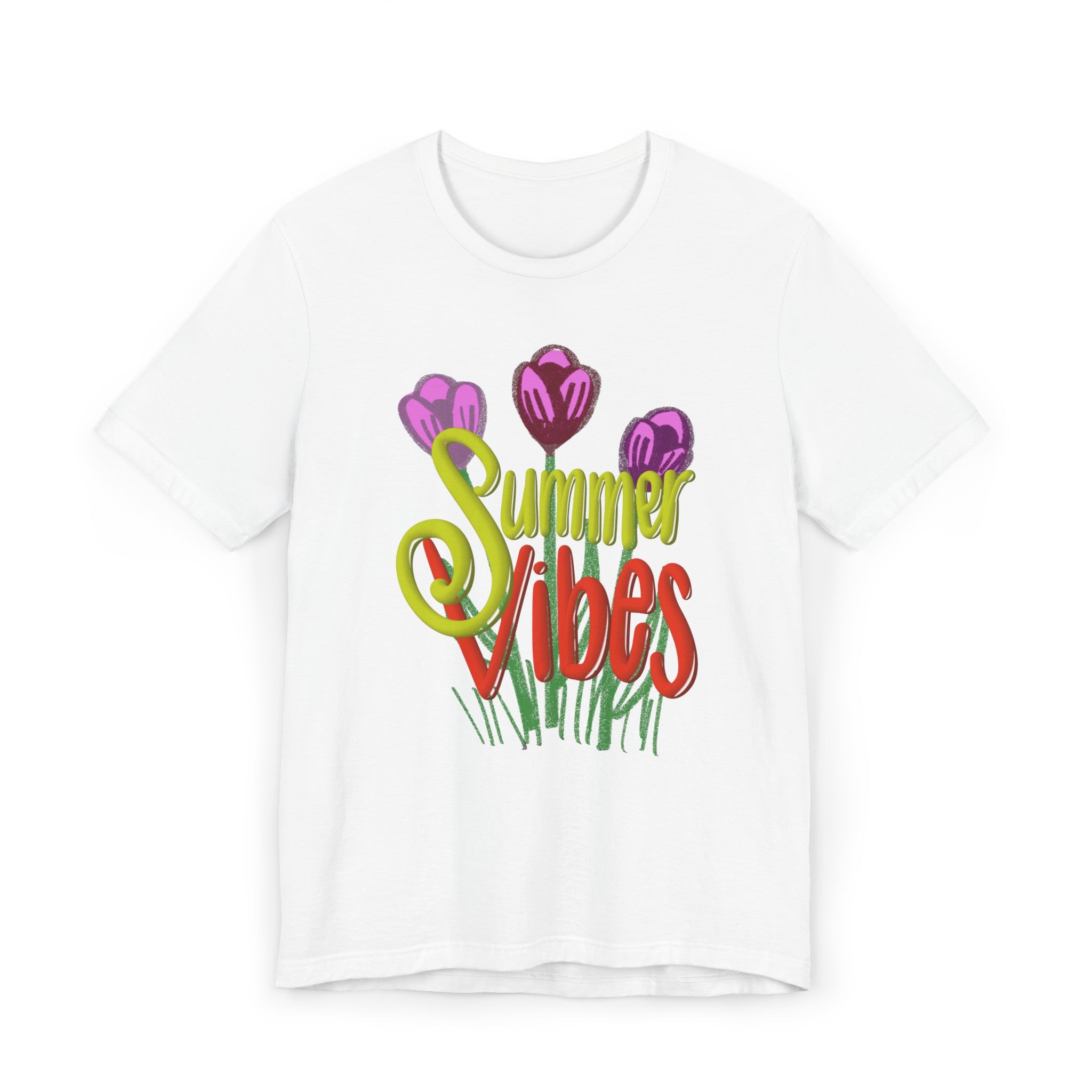 SUMMER VIBES Unisex Jersey T-Shirt