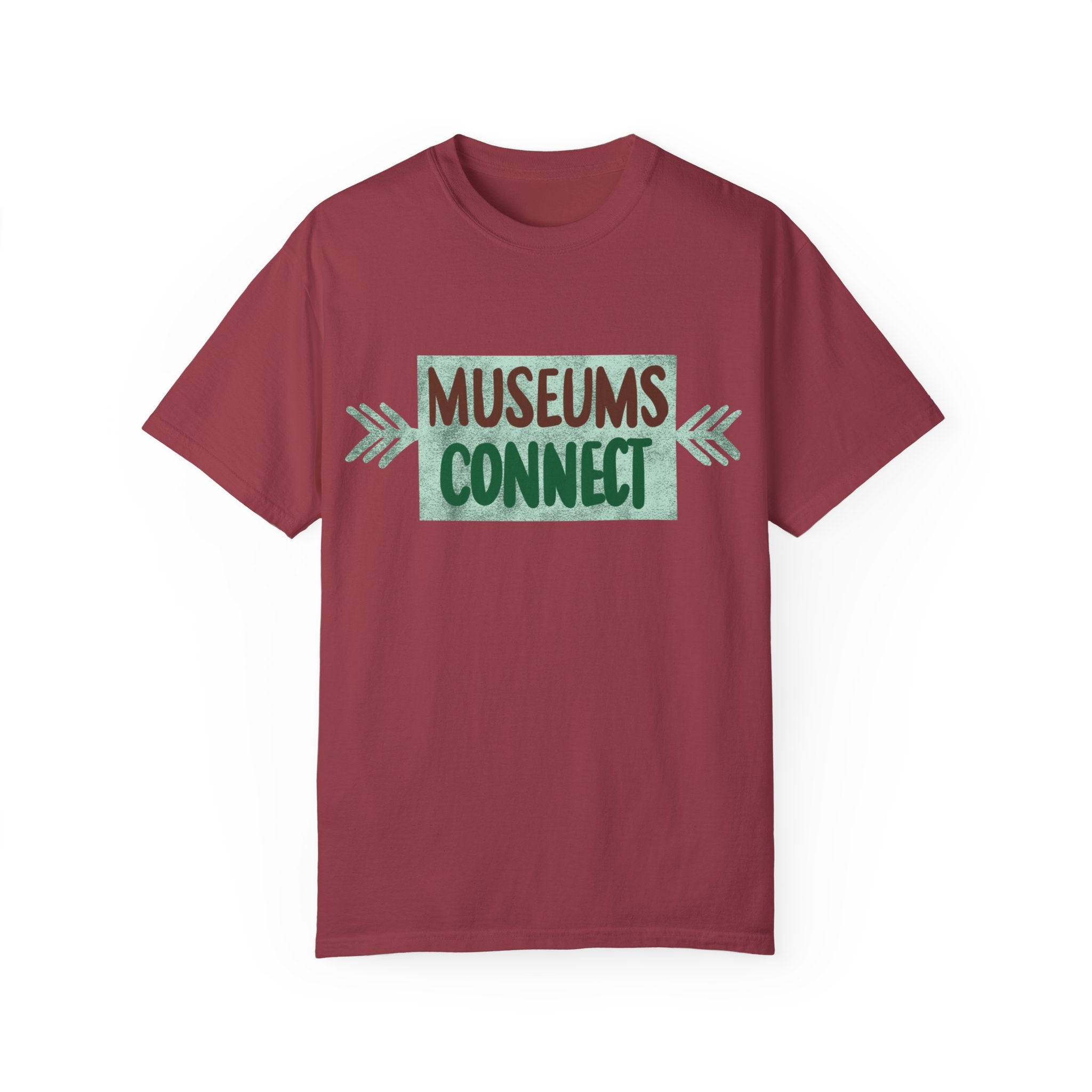 MUSEUMS CONNECT Unisex Garment-Dyed T-shirt