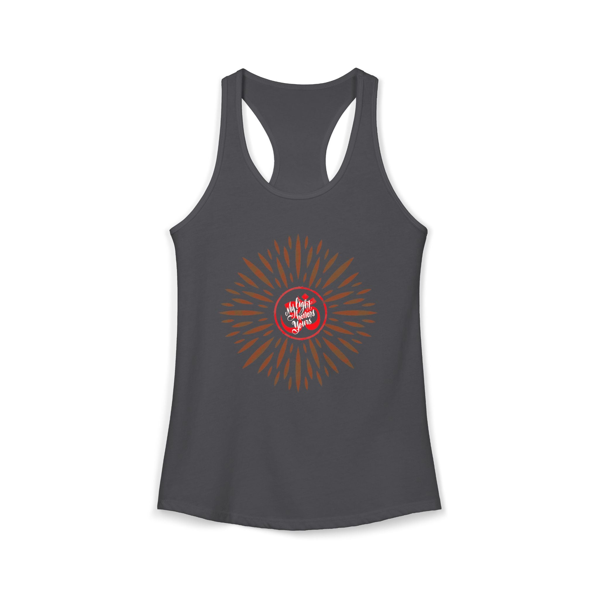 My Light Honors Yours Women's Ideal Racerback Tank