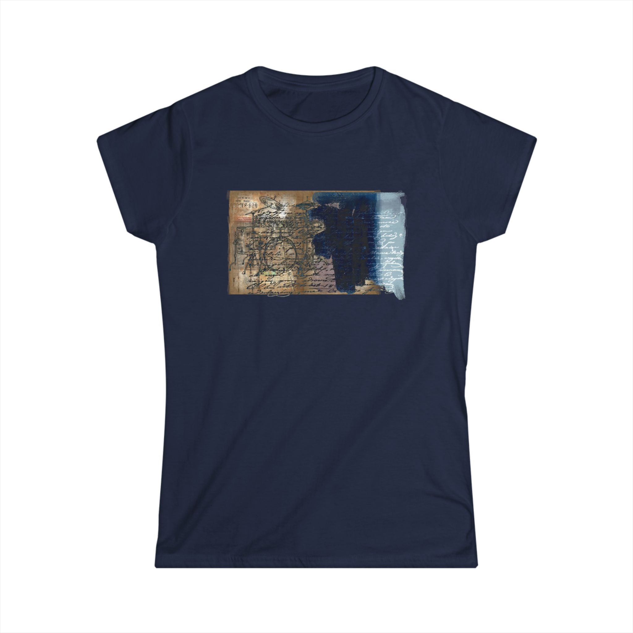 Artistic Women's Softstyle Tee, Trendy Graphic Shirt, Casual Everyday Wear, Perfect Gift for Her, Unique Art Tee, Birthday Gift, Cozy [...]