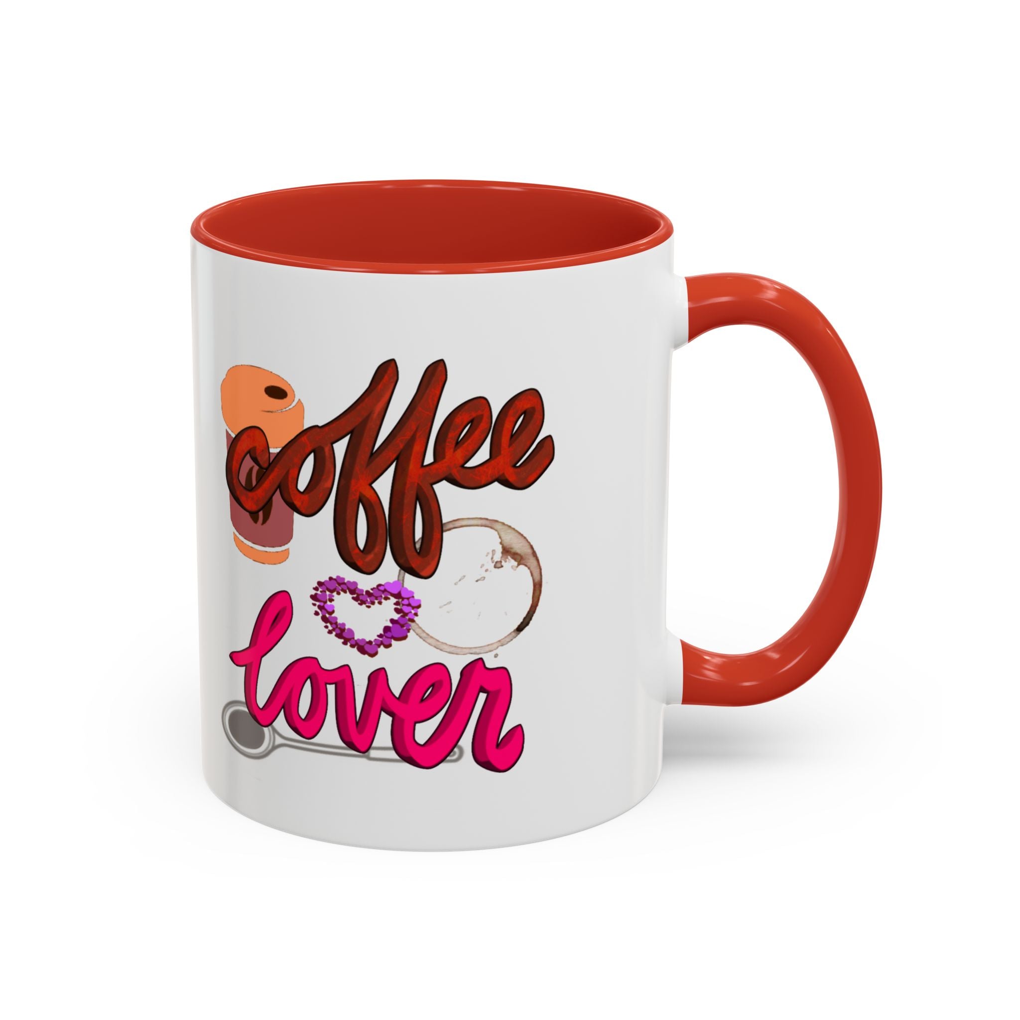 COFFEE LOVER Accent Coffee Mug (11 oz)