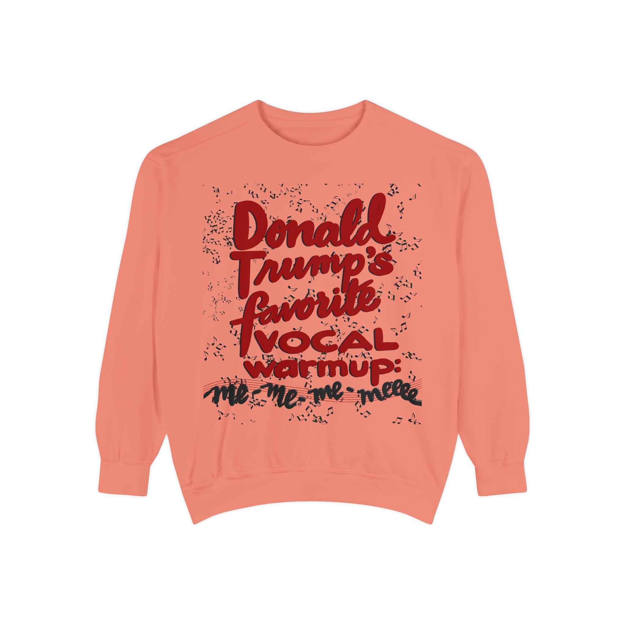 DJT VOCAL WARMUP Garment-Dyed Sweatshirt