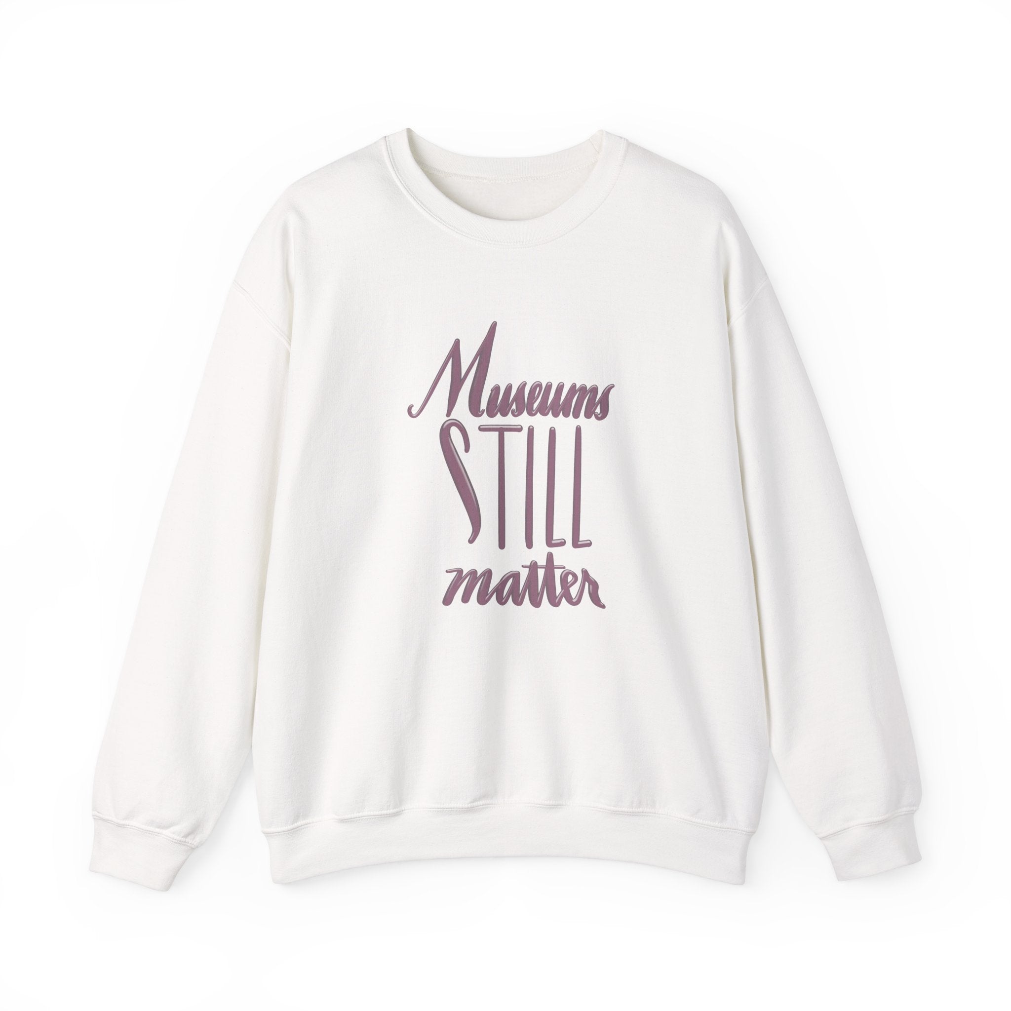 Museums Still Matter Unisex Heavy Blend™ Crewneck Sweatshirt