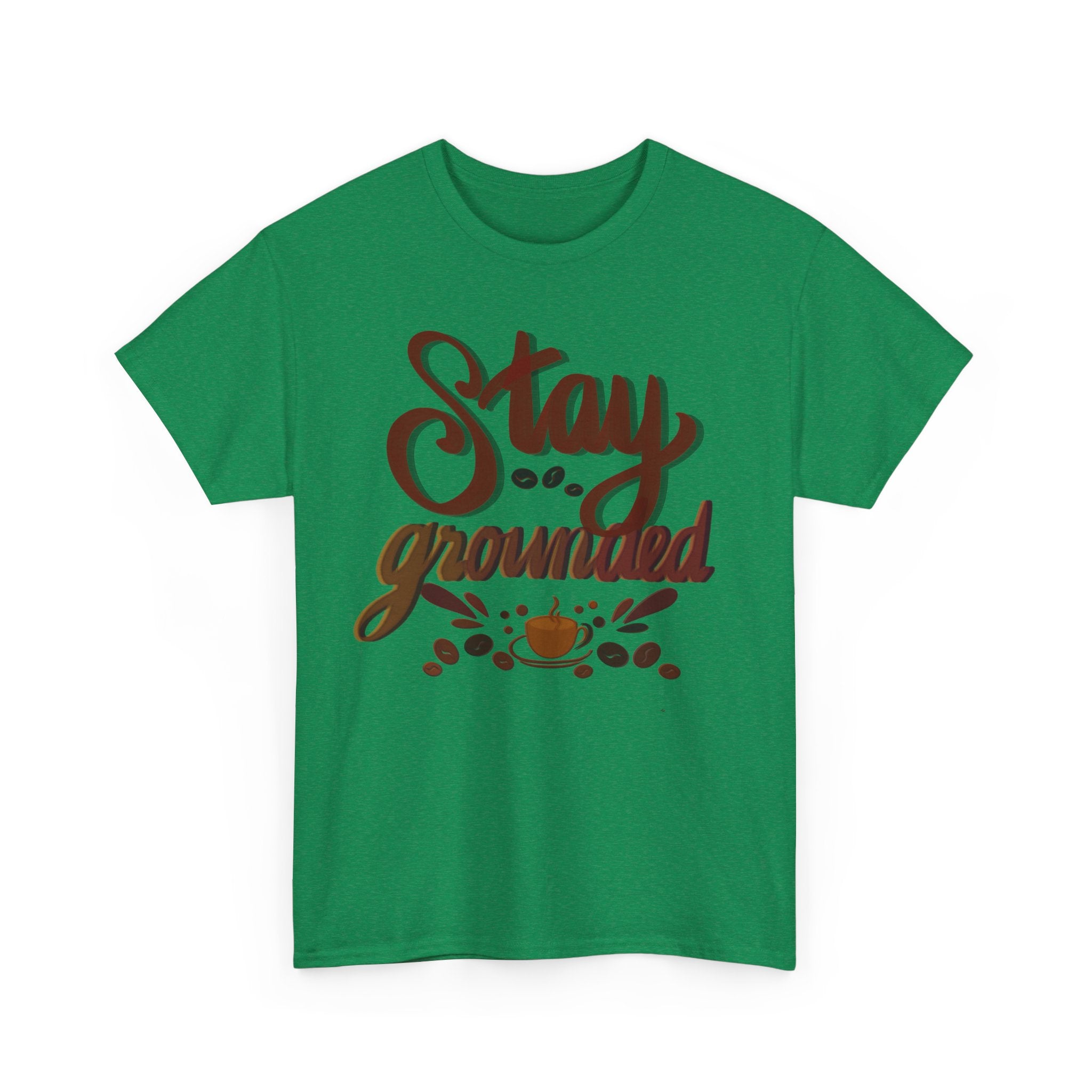 STAY GROUNDED Unisex Heavy Cotton Tee