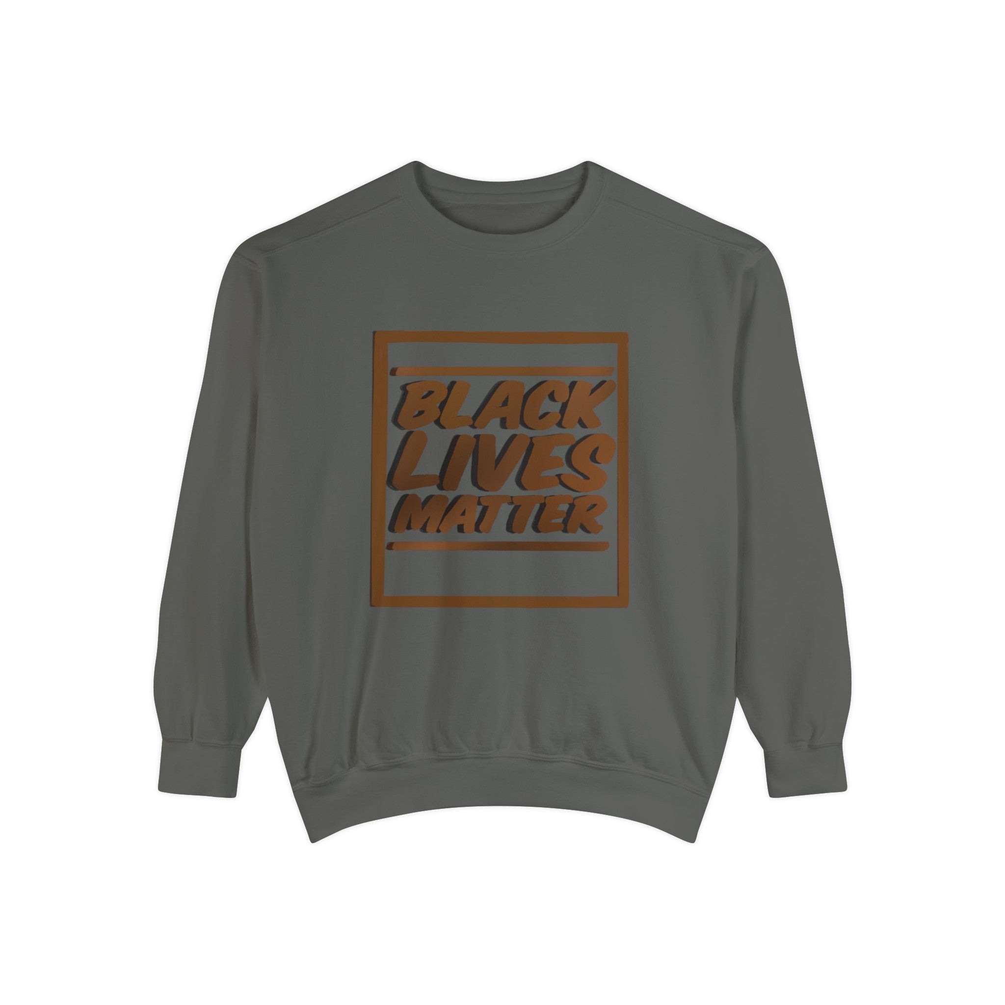 BLACK LIVES MATTER Unisex Garment-Dyed Sweatshirt