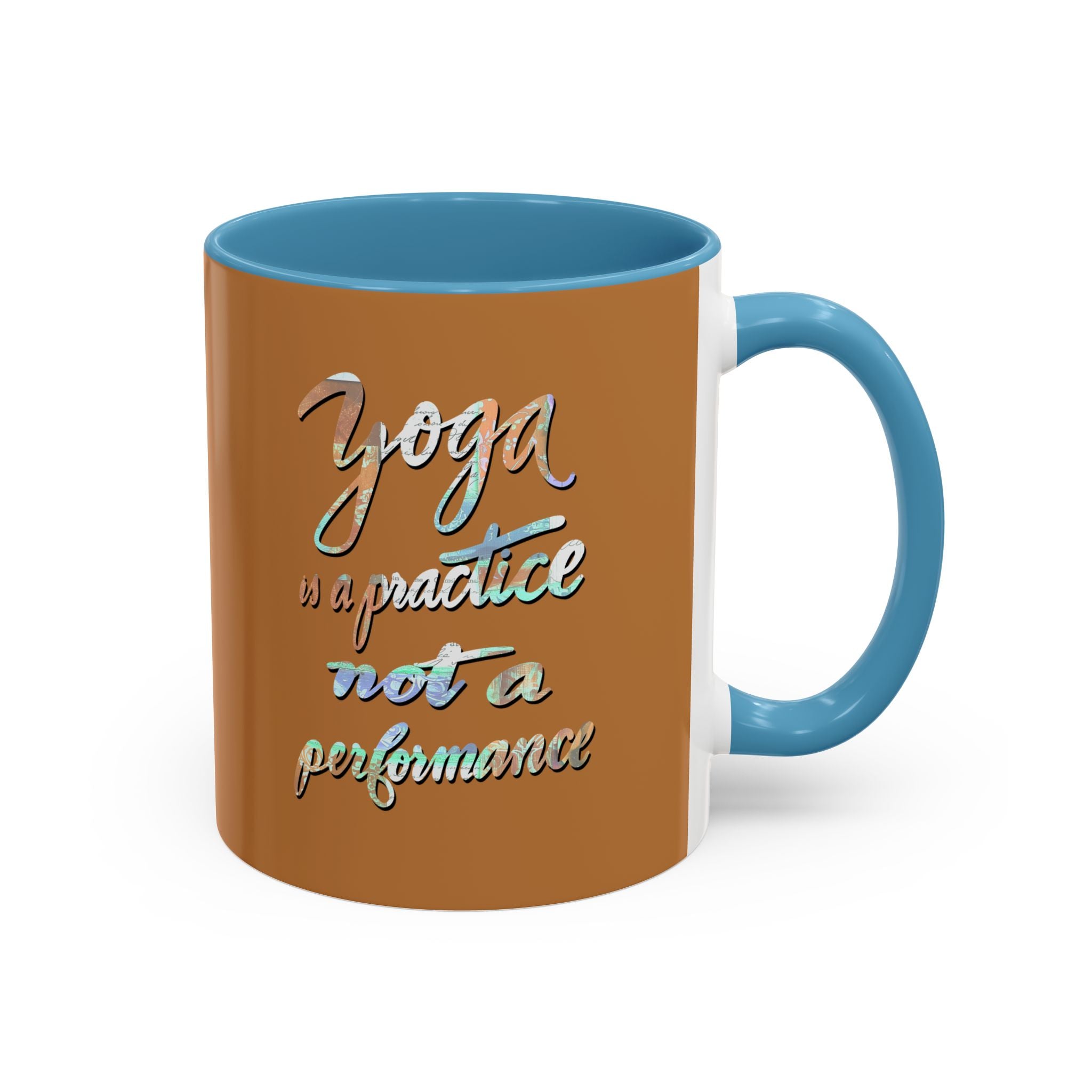 Yoga is a Practice mug