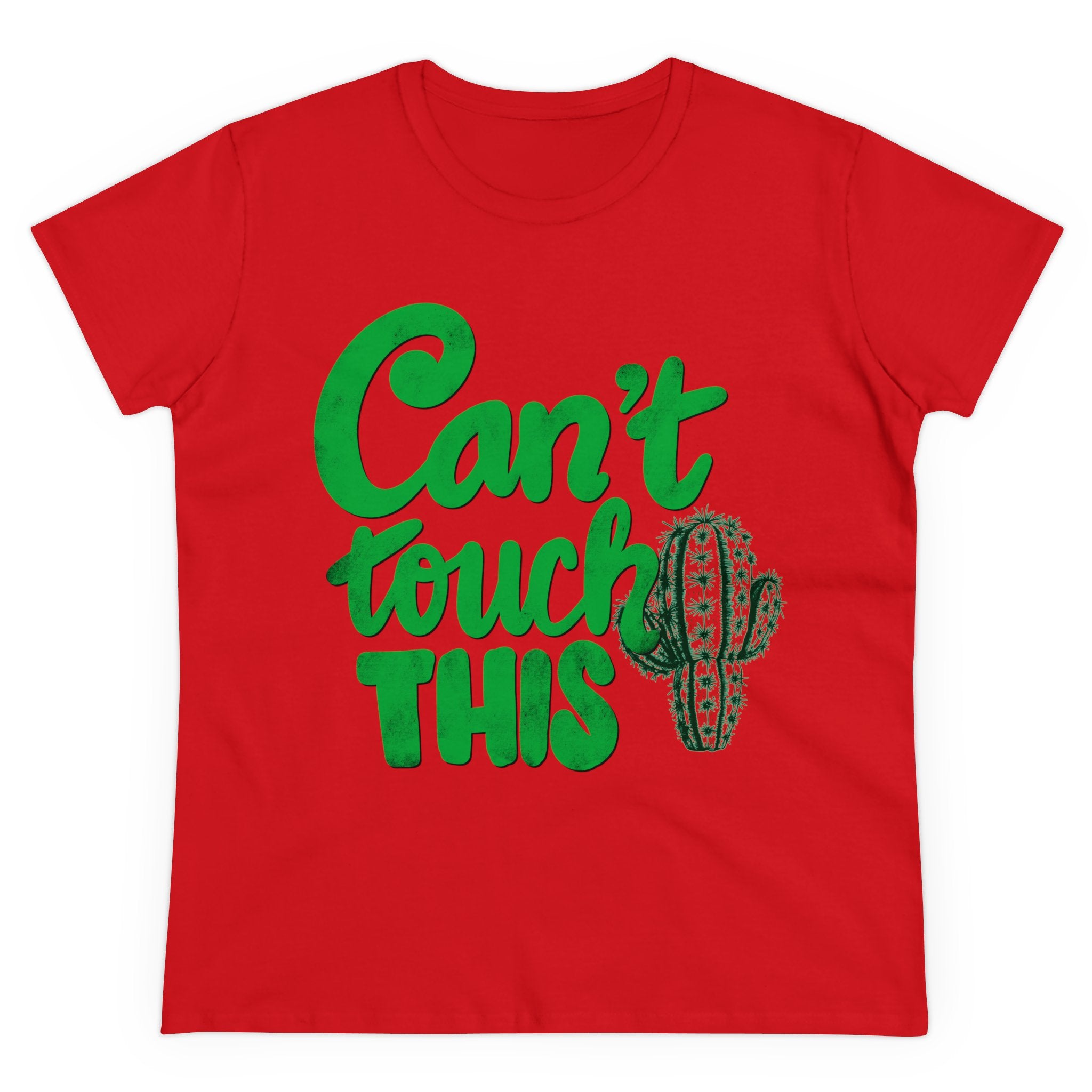 CAN’T TOUCH THIS PUNNY Women's Midweight Cotton Tee