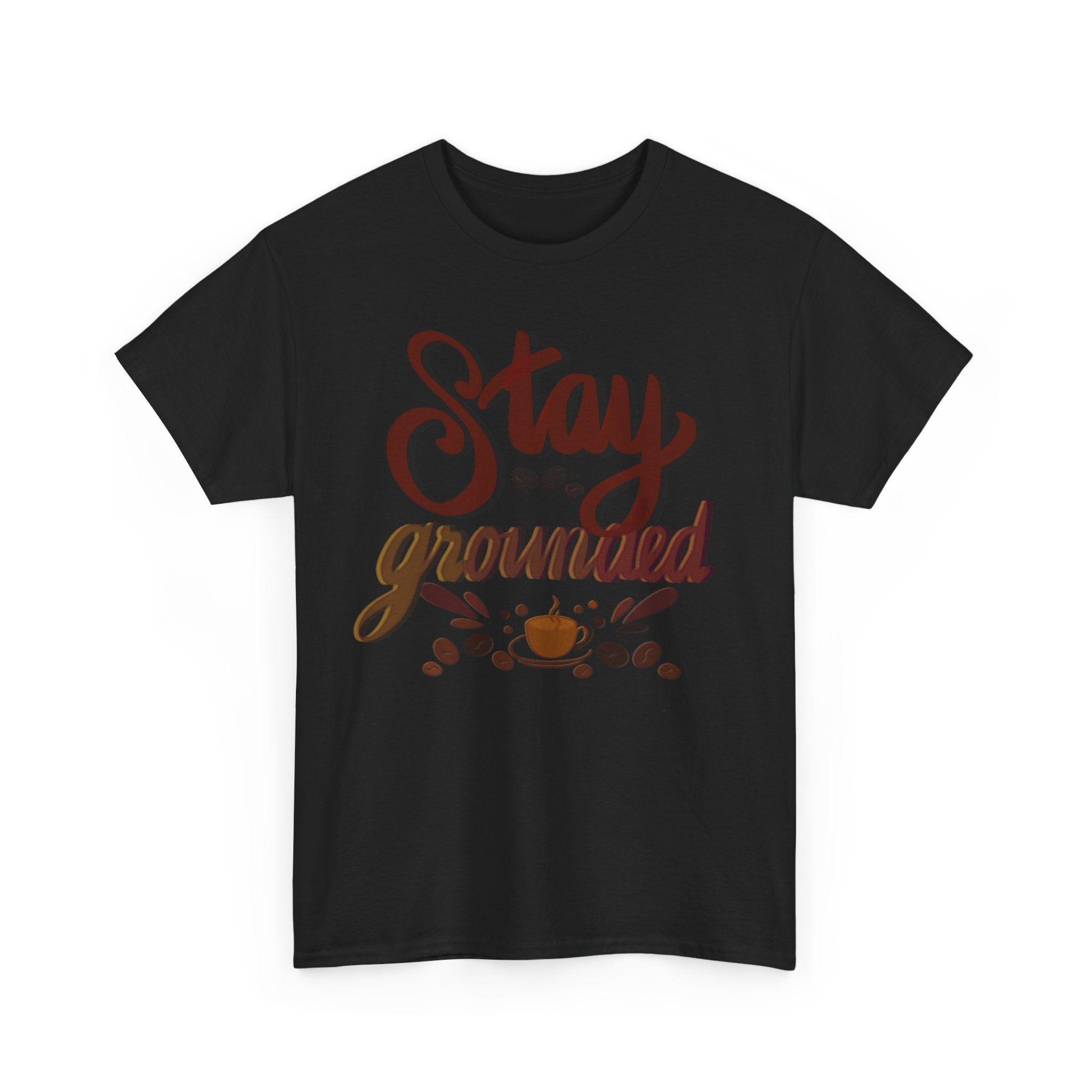 STAY GROUNDED Unisex Heavy Cotton Tee