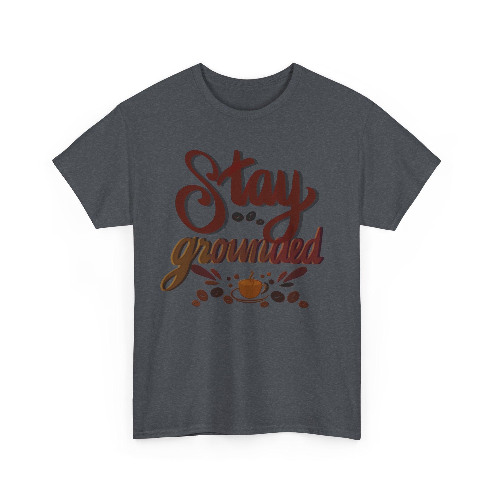 STAY GROUNDED Unisex Heavy Cotton Tee