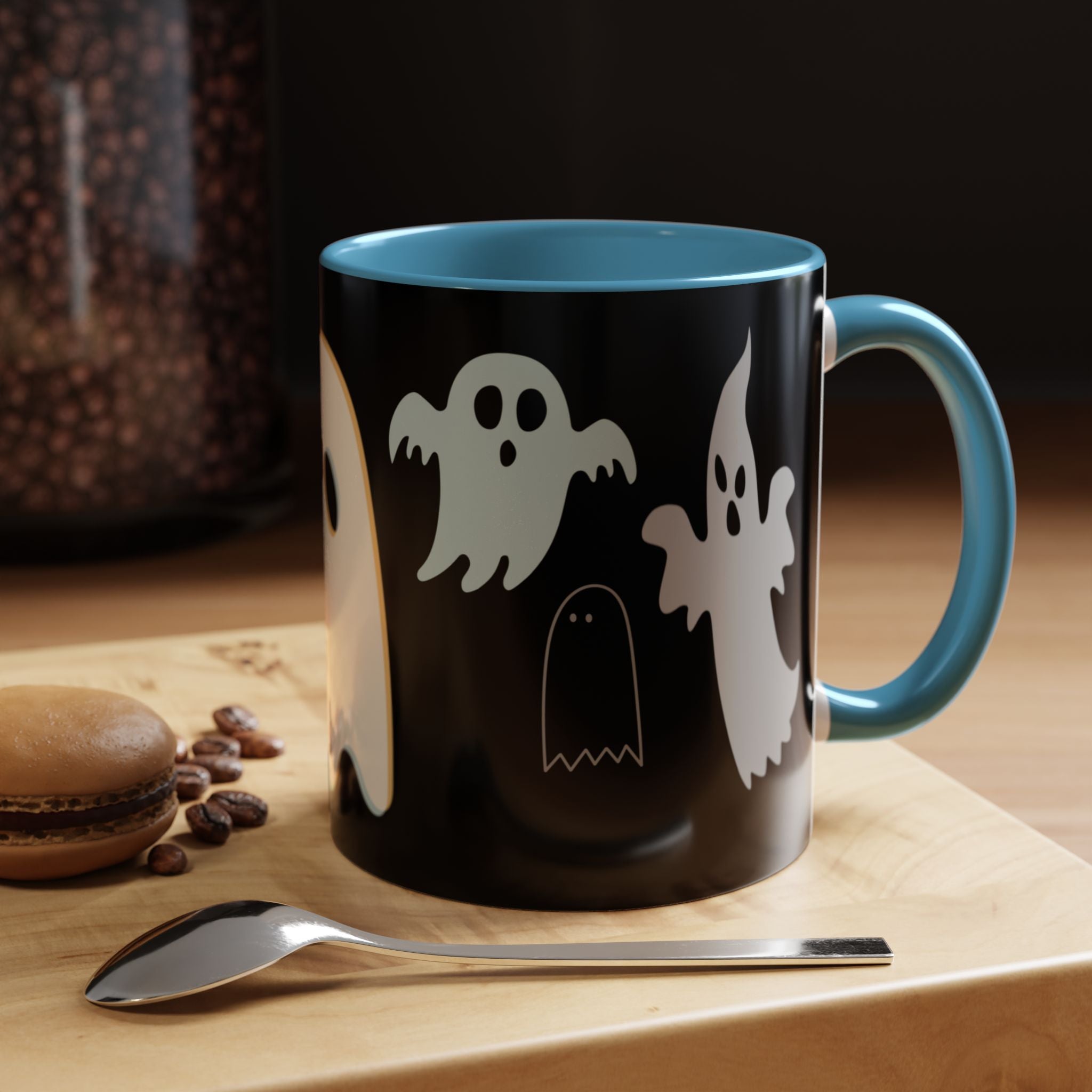 GHOSTIES  Accent Coffee Mug ( 11 ounce)