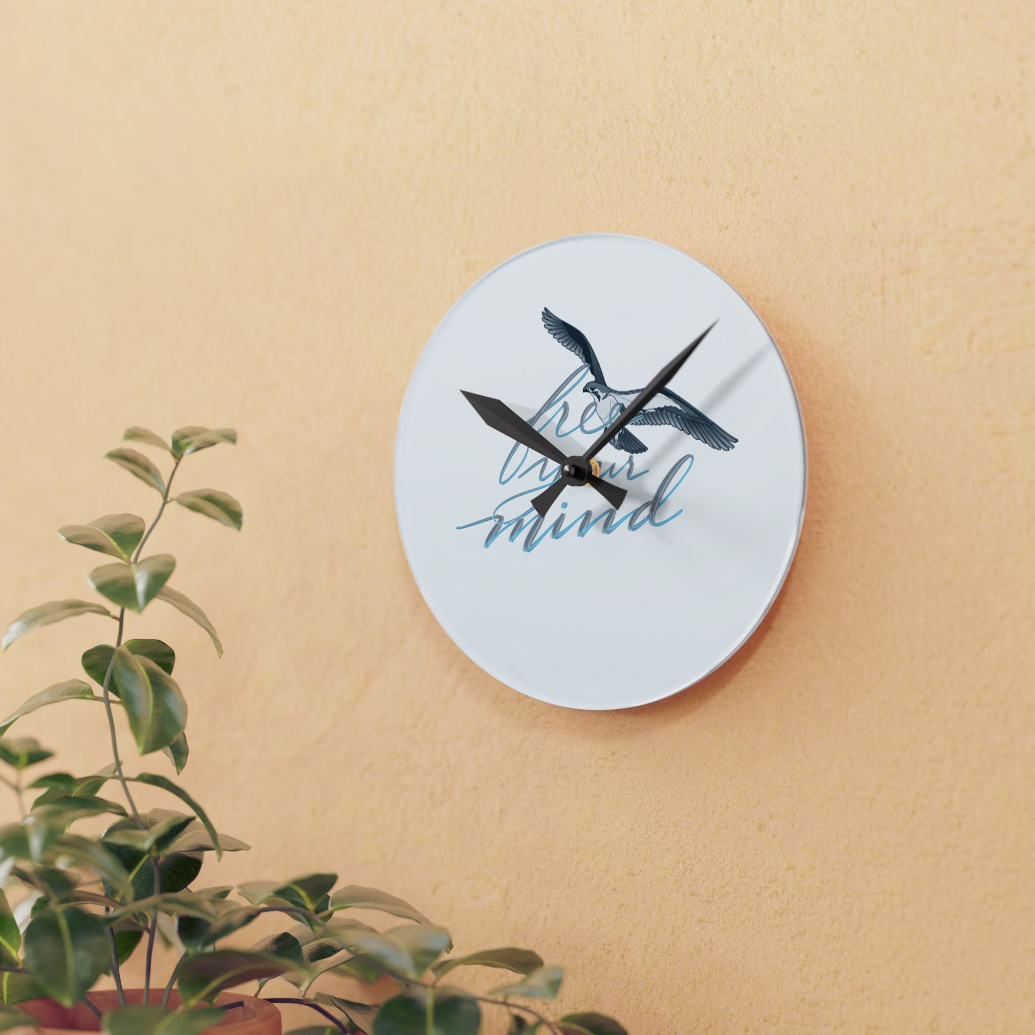 FREE YOUR MIND Wall Clock