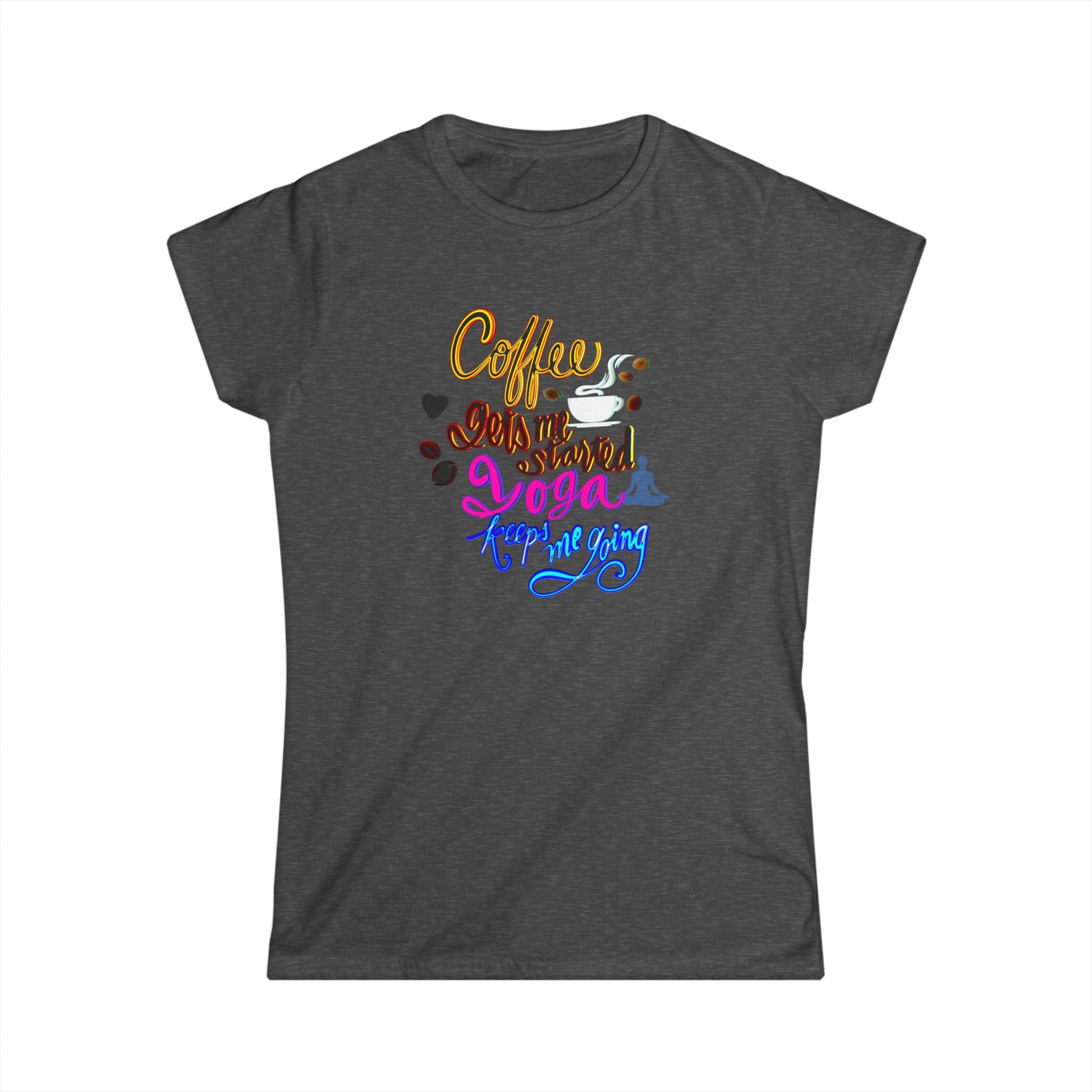 COFFEE AND YOGA Women's Tee