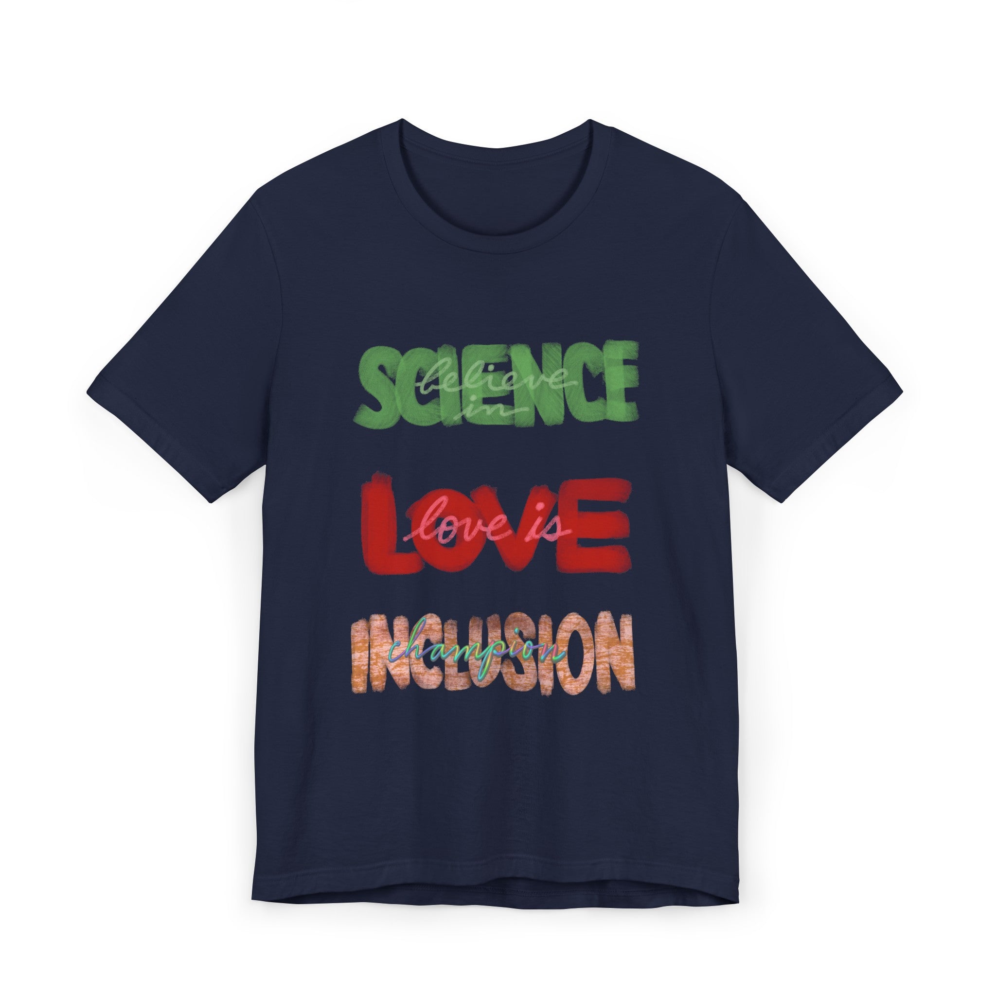 BELIEVE SCIENCE Unisex Jersey T-Shirt