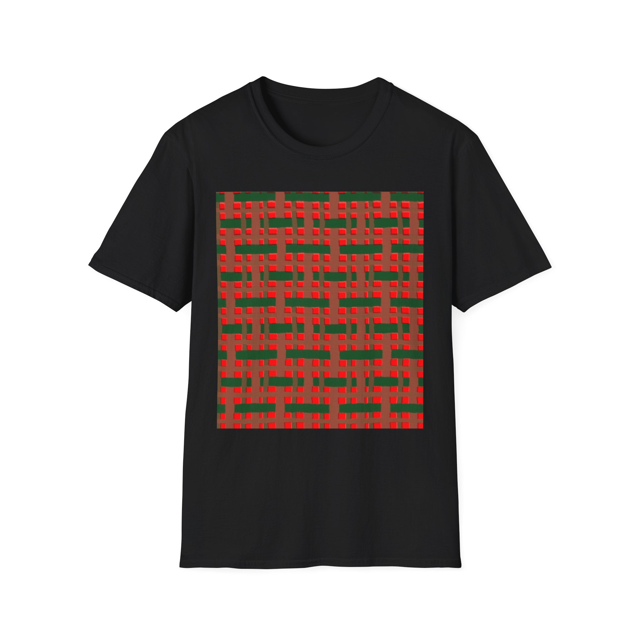 FESTIVE SQUARES TEE