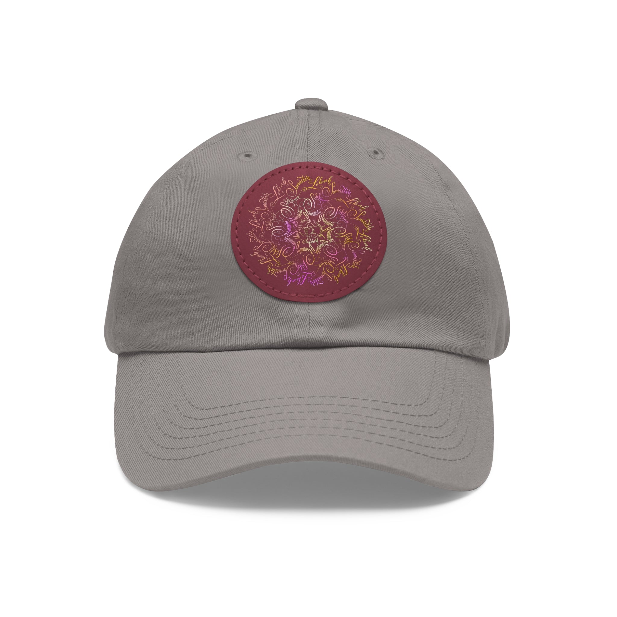 Yoga Mandala Calligraphy Cap
