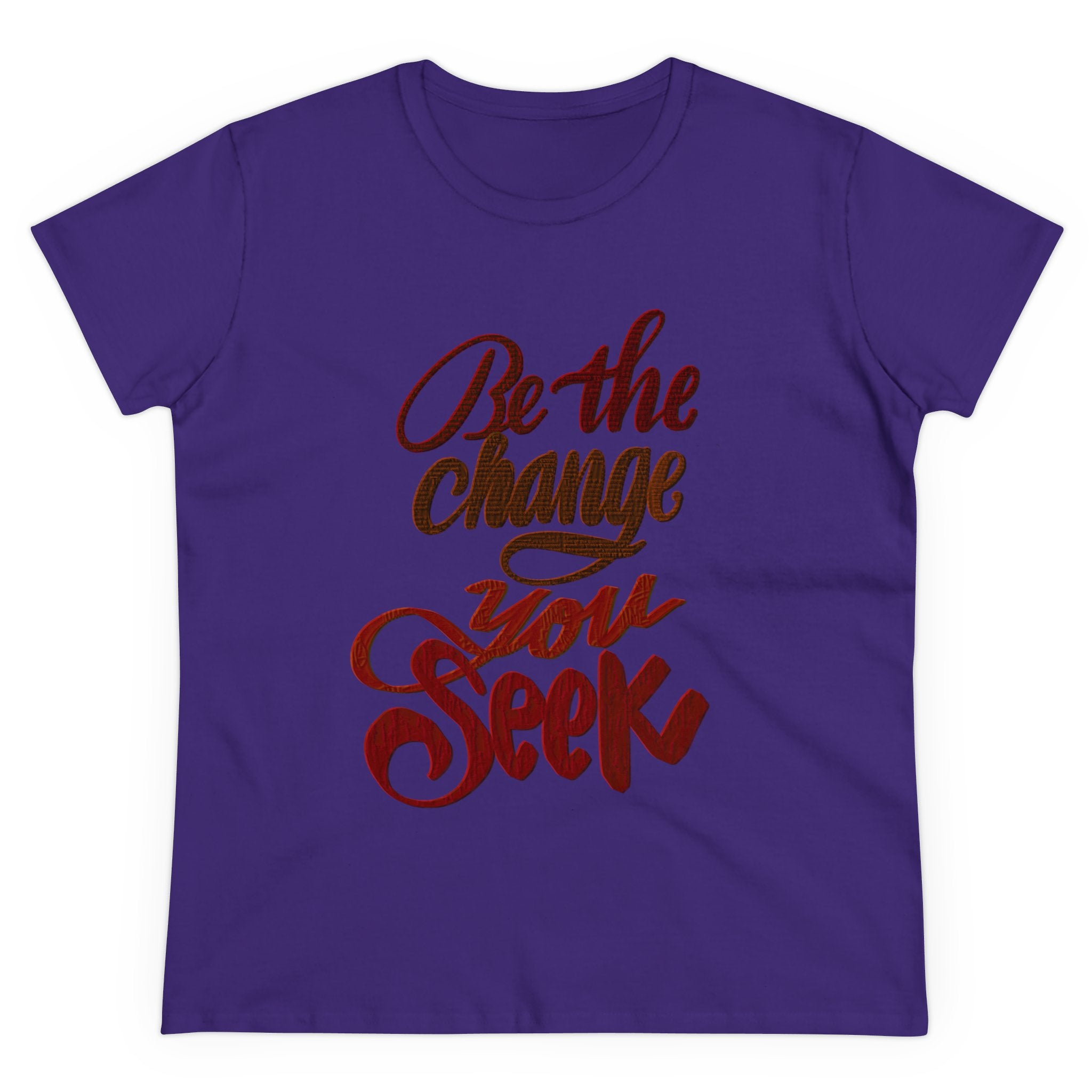 BE THE CHANGE Midweight Cotton Tee