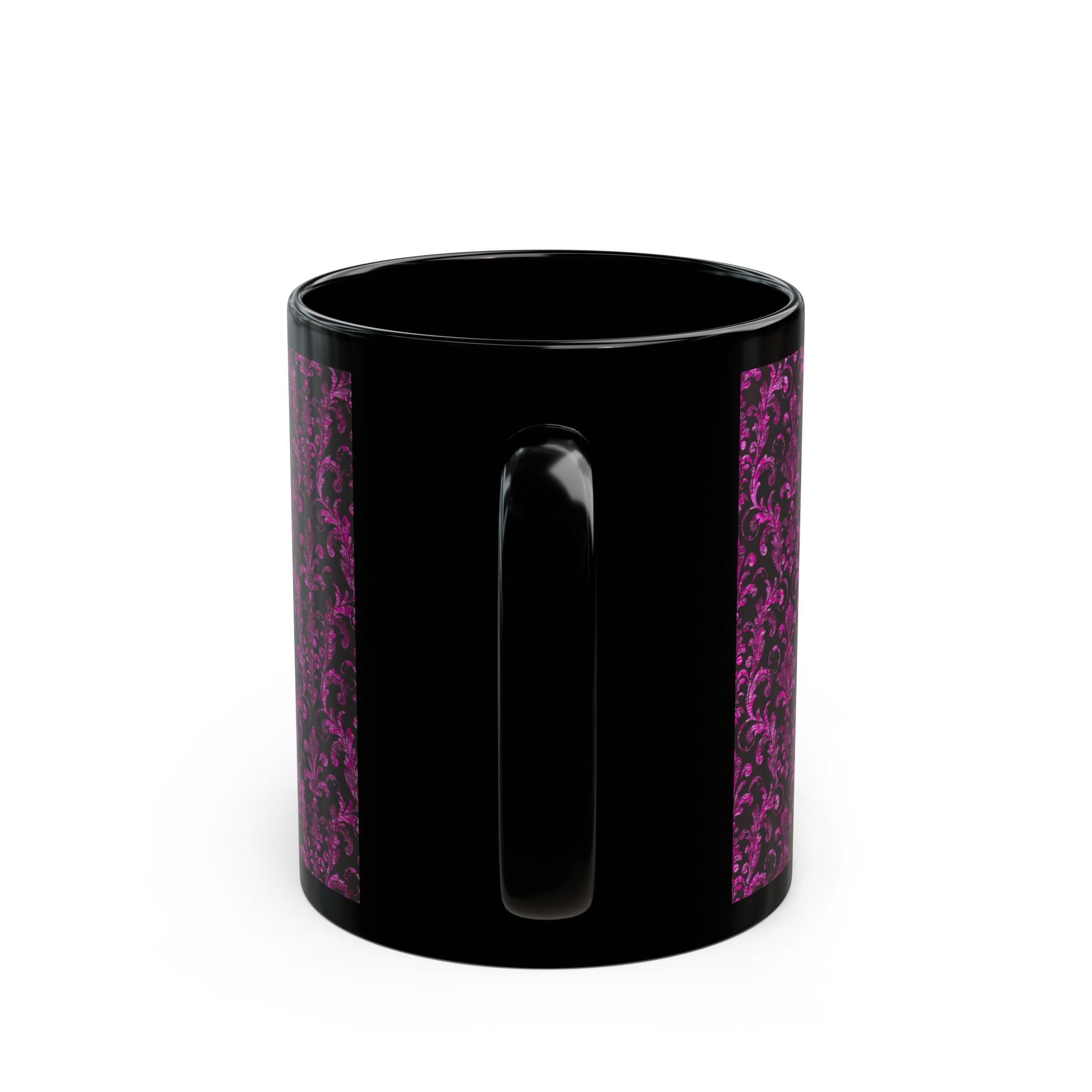 FLEUR DE LIS Black Mug (11oz)